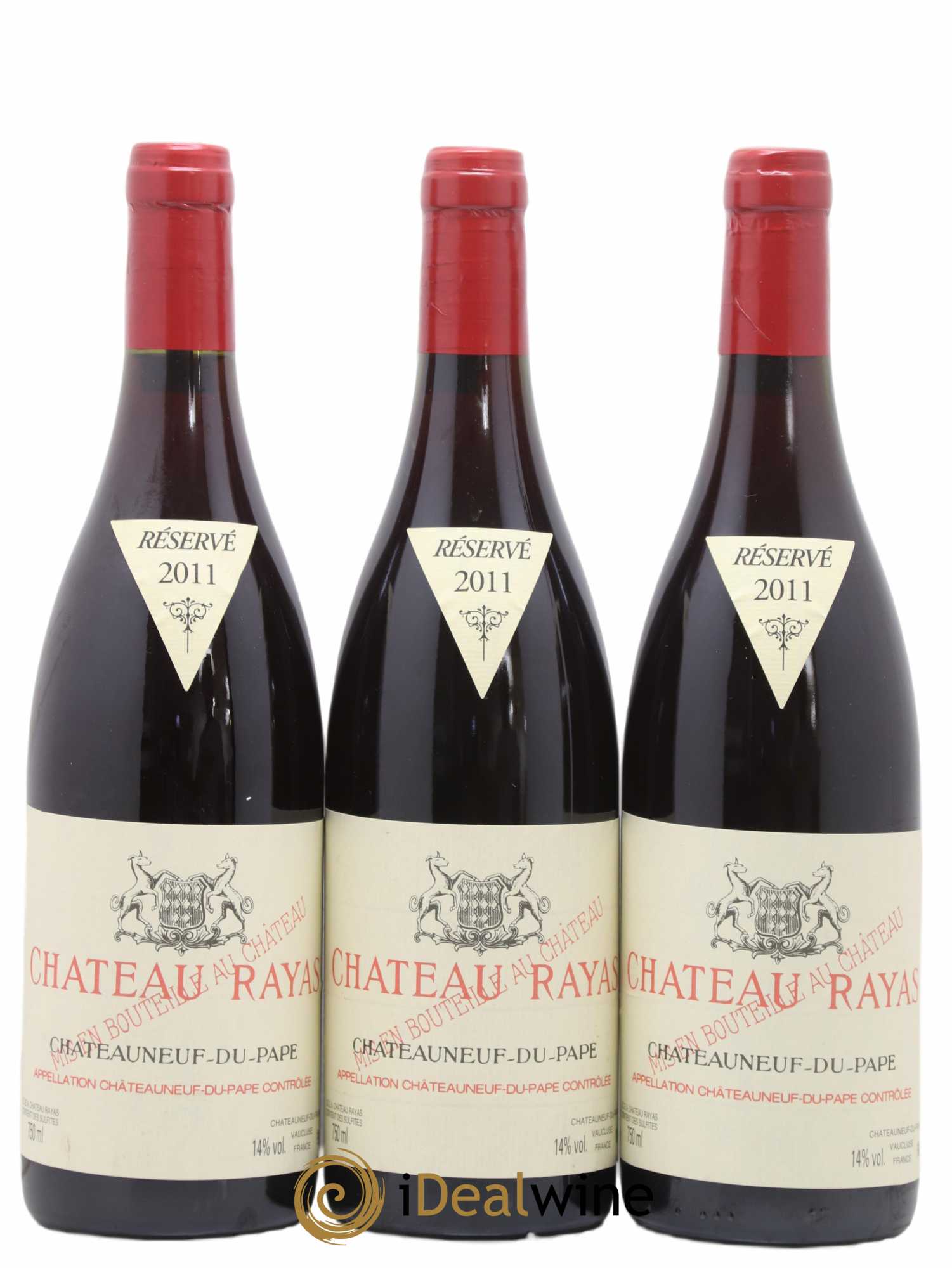 Châteauneuf-du-Pape Château Rayas Emmanuel Reynaud 2011 - Lot de 3 bouteilles - 0