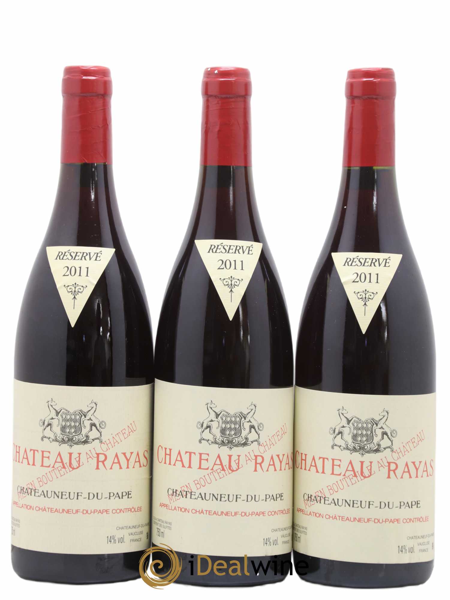 Châteauneuf-du-Pape Château Rayas Emmanuel Reynaud 2011 - Lot de 3 bouteilles - 0