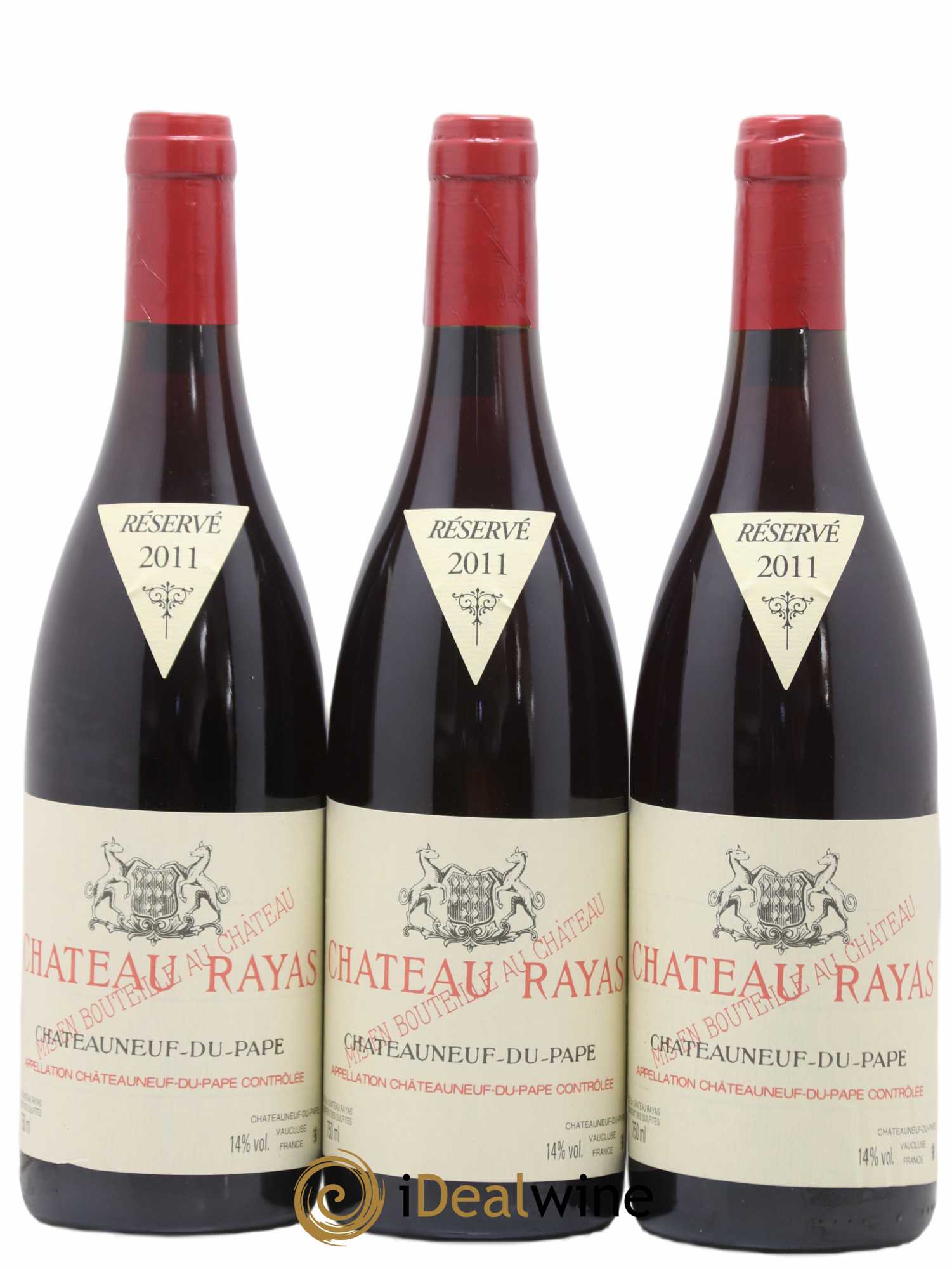 Châteauneuf-du-Pape Château Rayas Emmanuel Reynaud 2011 - Lot de 3 bouteilles - 0