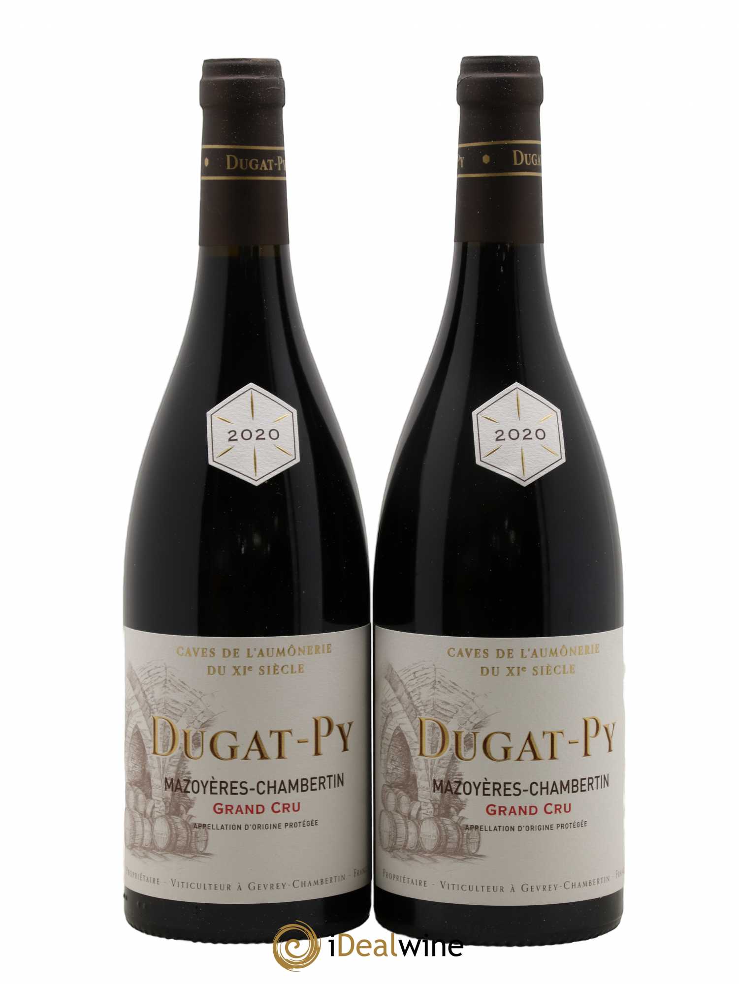 Mazoyères-Chambertin Grand Cru Dugat-Py 2020 - Lot de 2 bouteilles - 0
