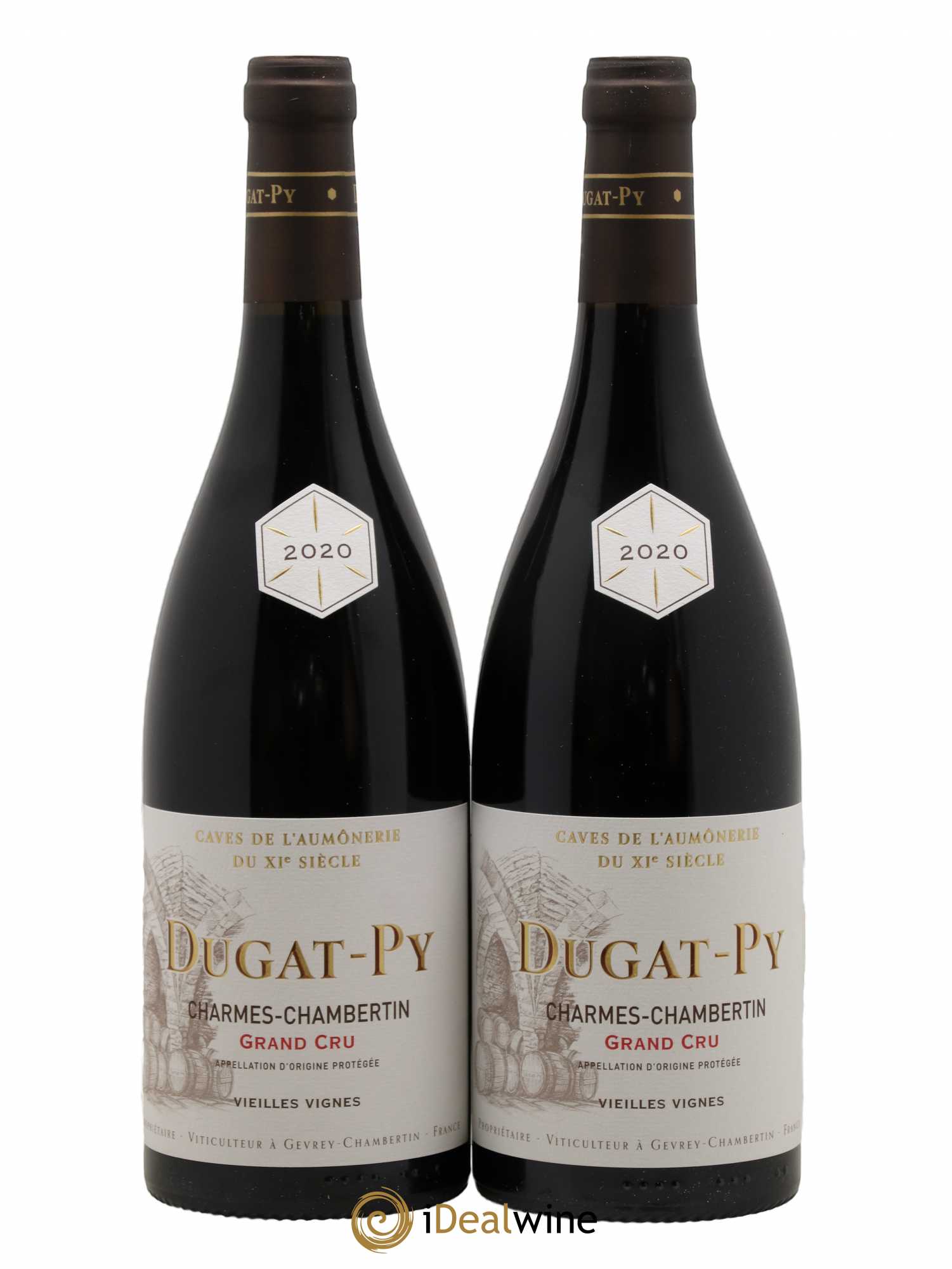 Charmes-Chambertin Grand Cru Dugat-Py 2020 - Lot de 2 bouteilles - 0