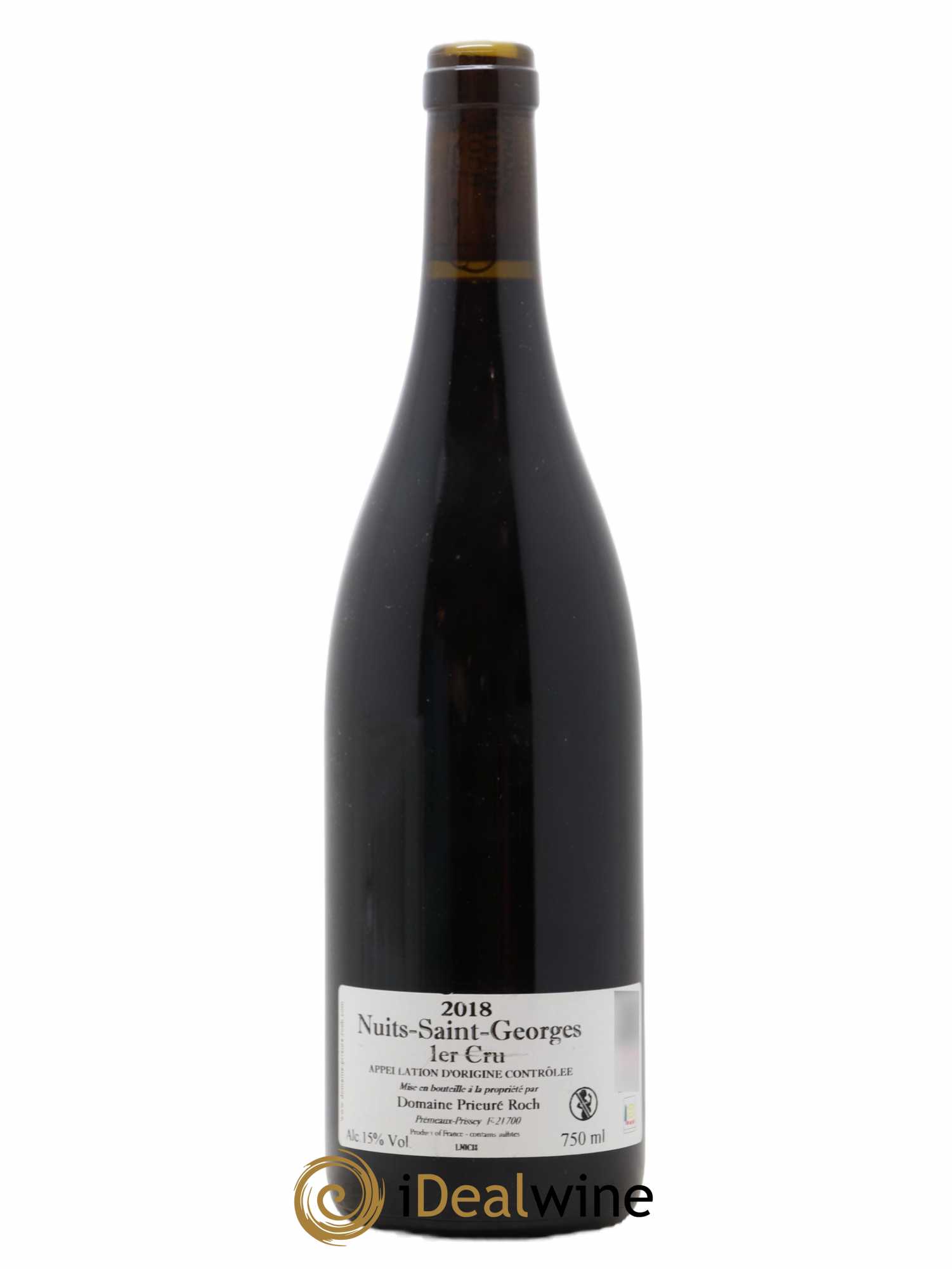 Nuits-Saint-Georges 1er Cru Prieuré Roch  (no reserve) 2018 - Lot of 1 bottle - 1