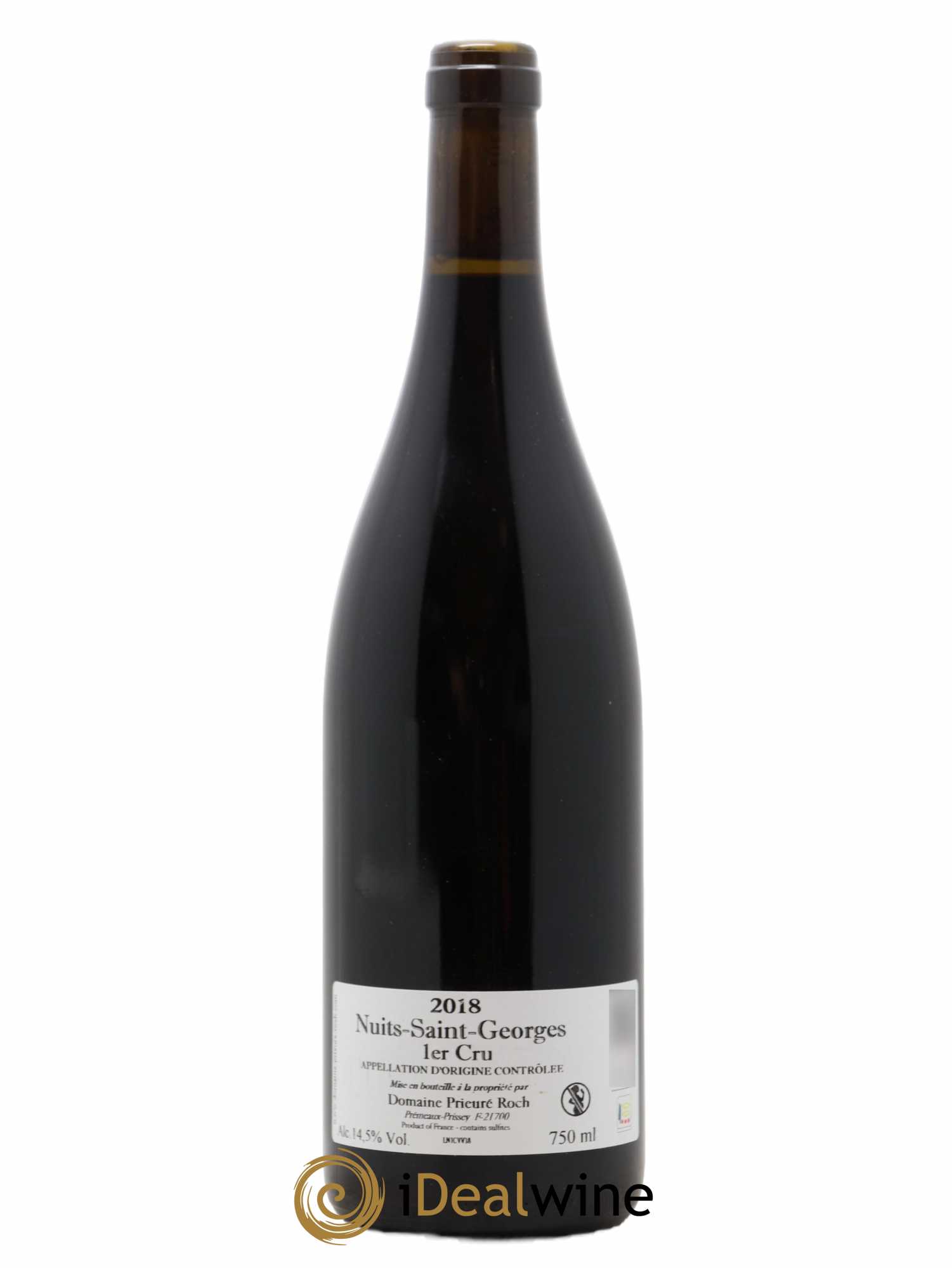 Nuits-Saint-Georges 1er Cru Vieilles Vignes Prieuré Roch (sans prix de réserve) 2018 - Lot de 1 bouteille - 1