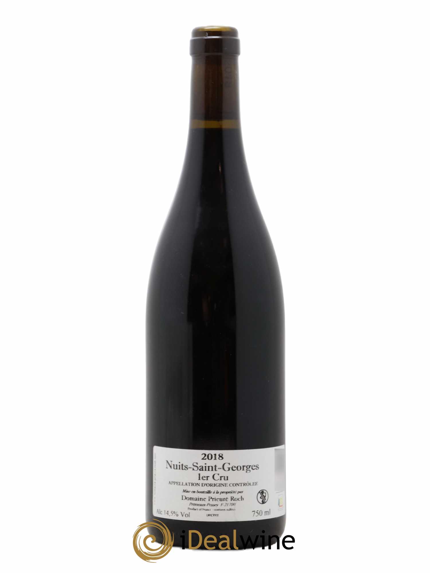 Nuits-Saint-Georges 1er Cru Vieilles Vignes Prieuré Roch (sans prix de réserve) 2018 - Lot de 1 bouteille - 1