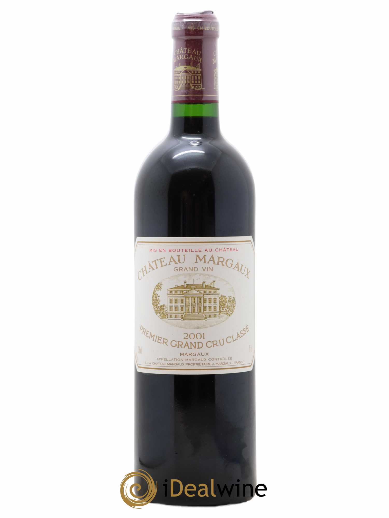 Château Margaux 1er Grand Cru Classé 2001 - Lot de 1 bouteille - 0