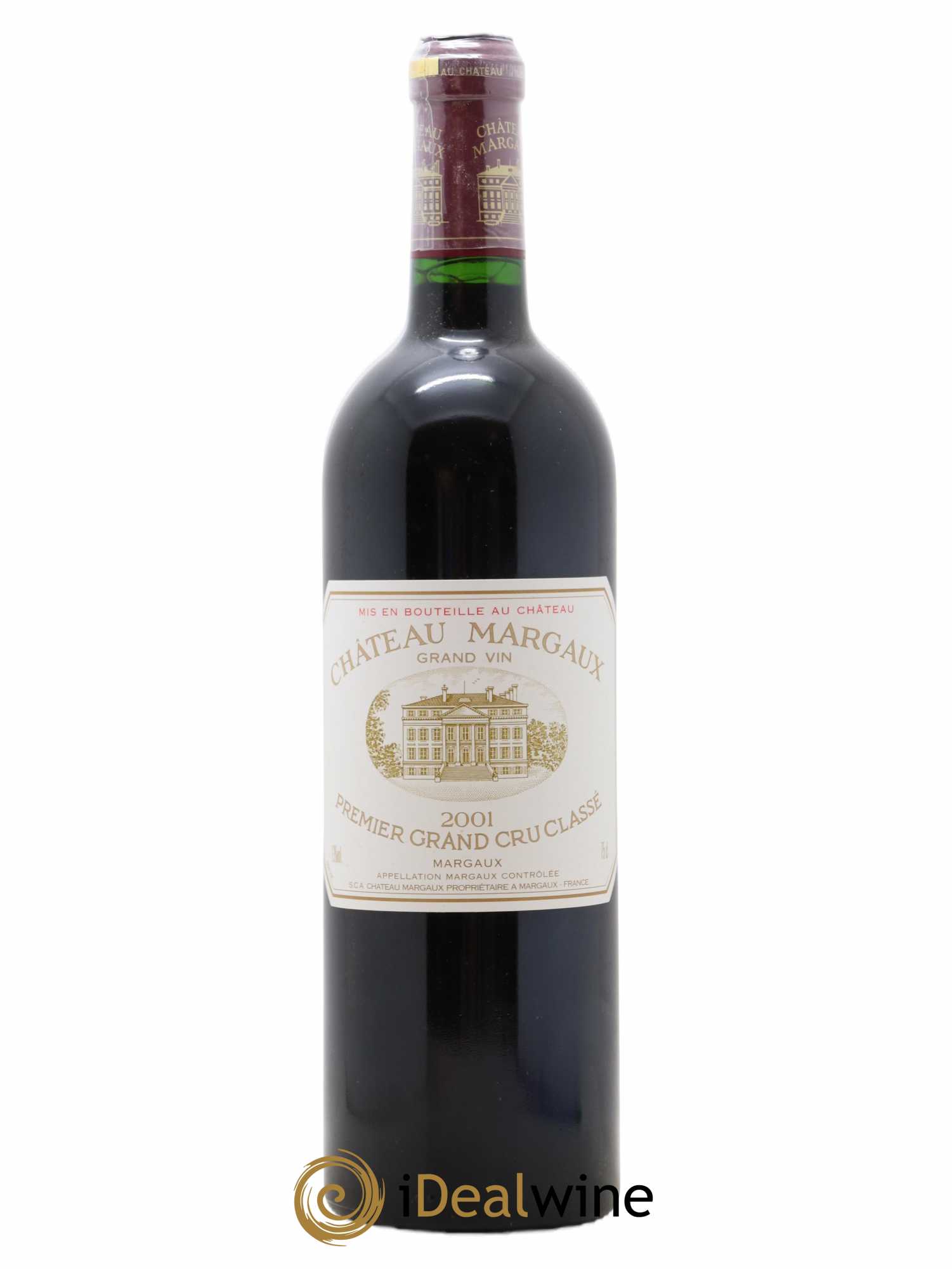 Château Margaux 1er Grand Cru Classé (sans prix de réserve) 2001 - Lot de 1 bouteille - 0