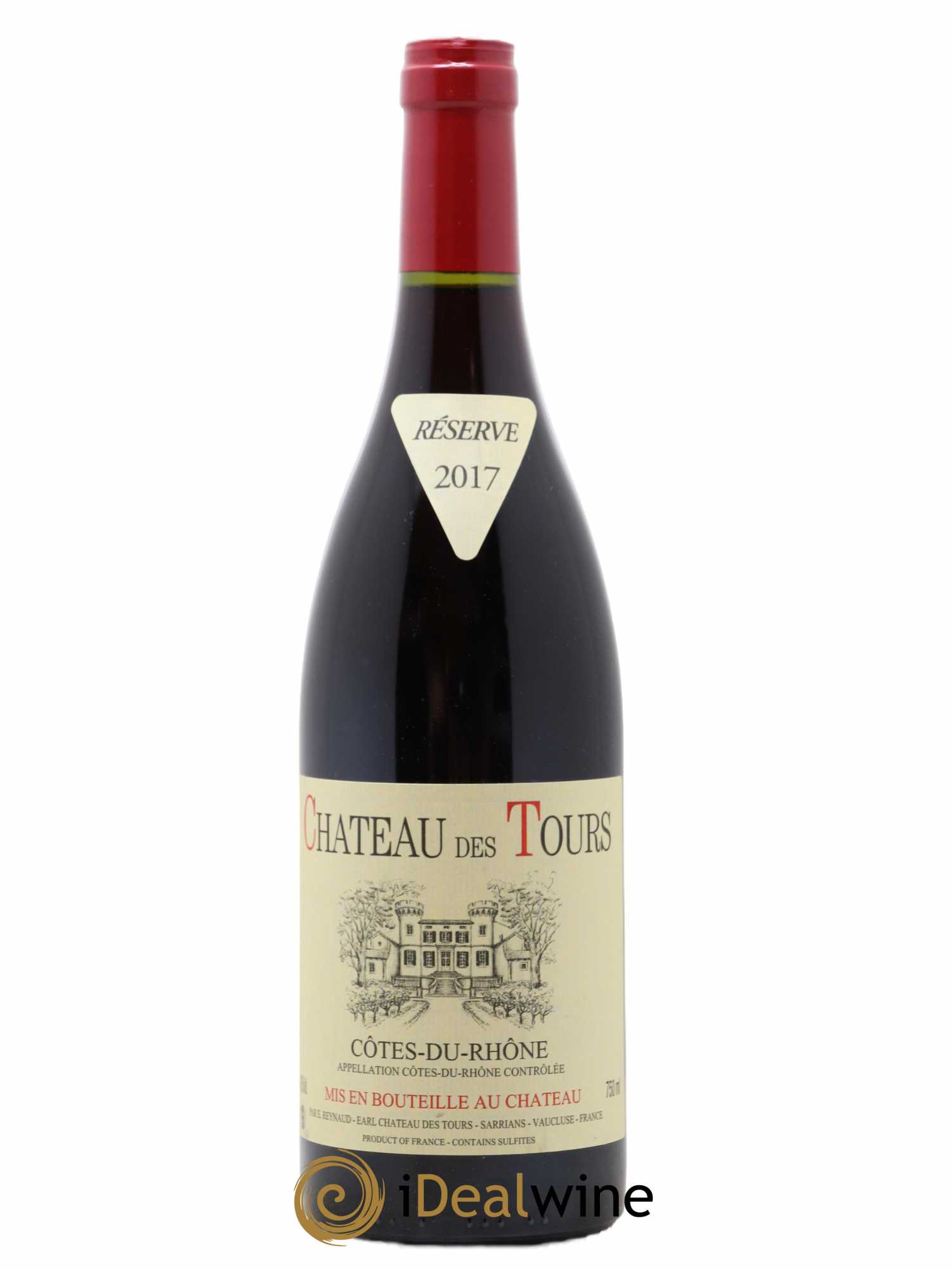 Côtes-du-Rhône Château des Tours Emmanuel Reynaud (sans prix de réserve) 2017 - Lot de 1 bouteille - 0