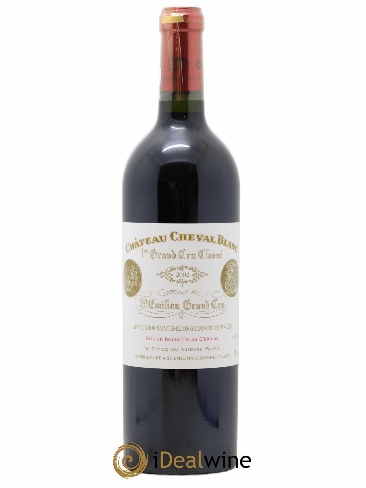 Château Cheval Blanc 1er Grand Cru Classé A 2002 - Lot de 1 bouteille - 0