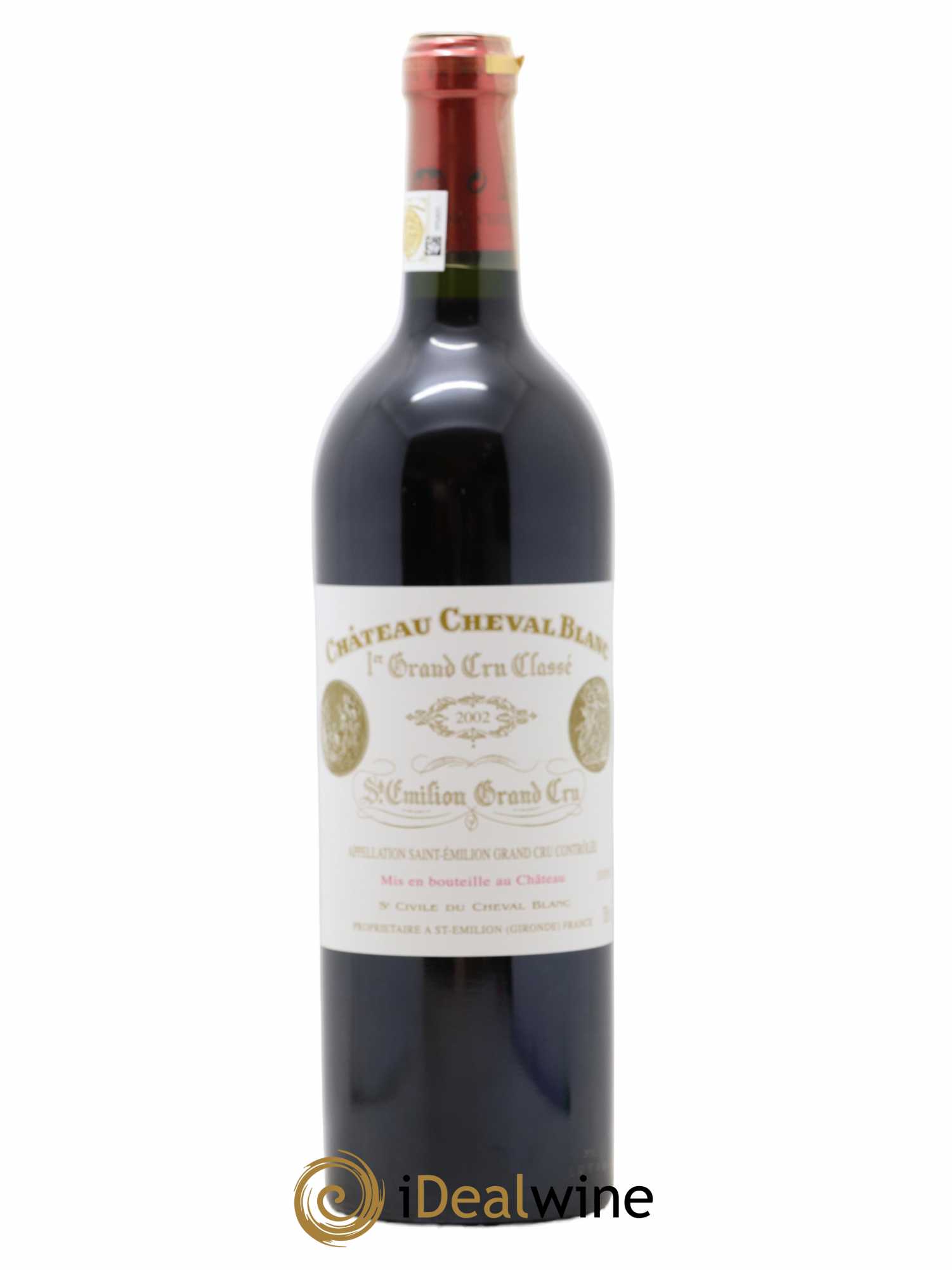 Château Cheval Blanc 1er Grand Cru Classé A 2002 - Lot de 1 bouteille - 0