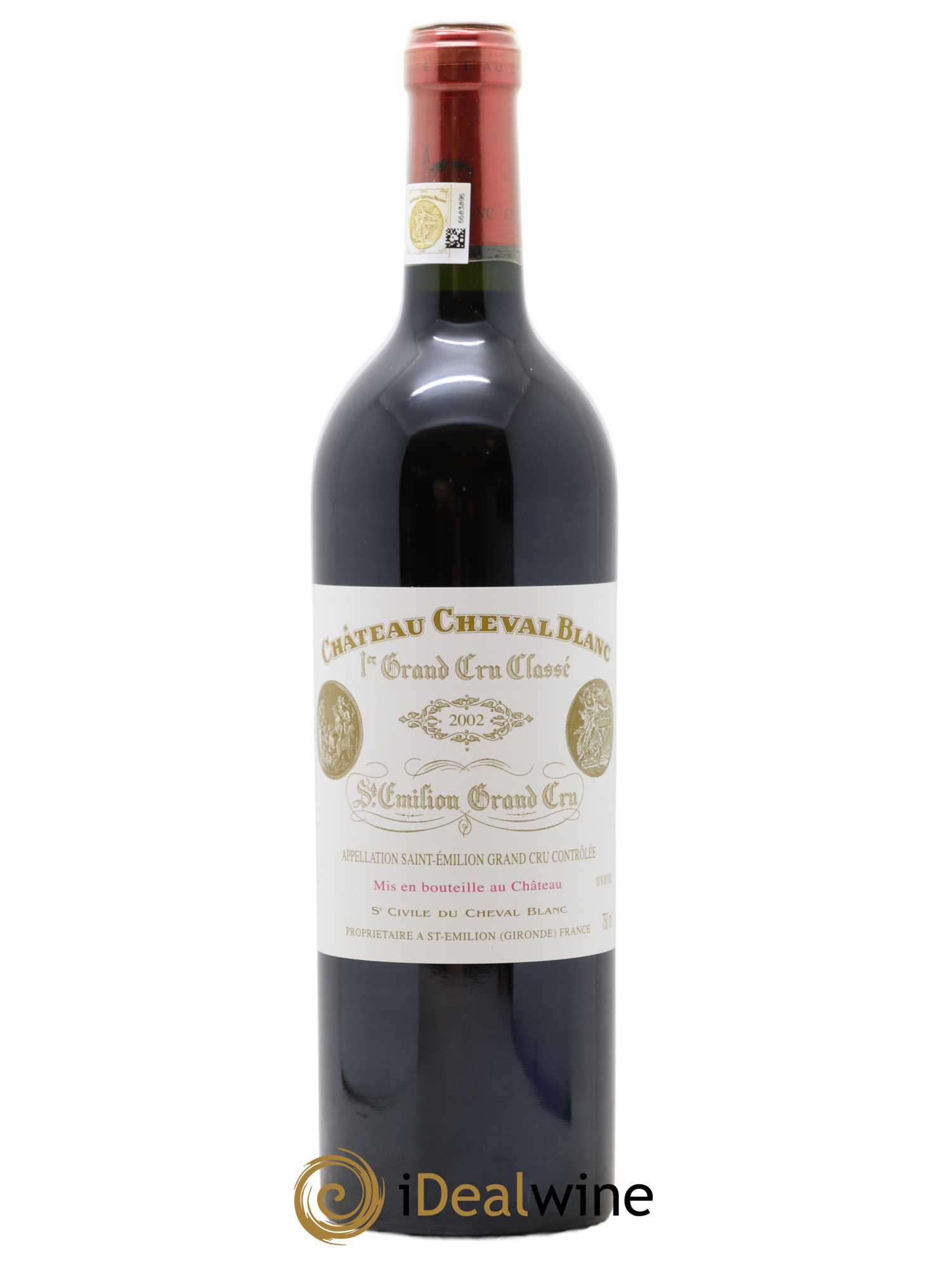 Château Cheval Blanc 1er Grand Cru Classé A (senza prezzo di riserva) 2002 - Lotto di 1 bottiglia - 0