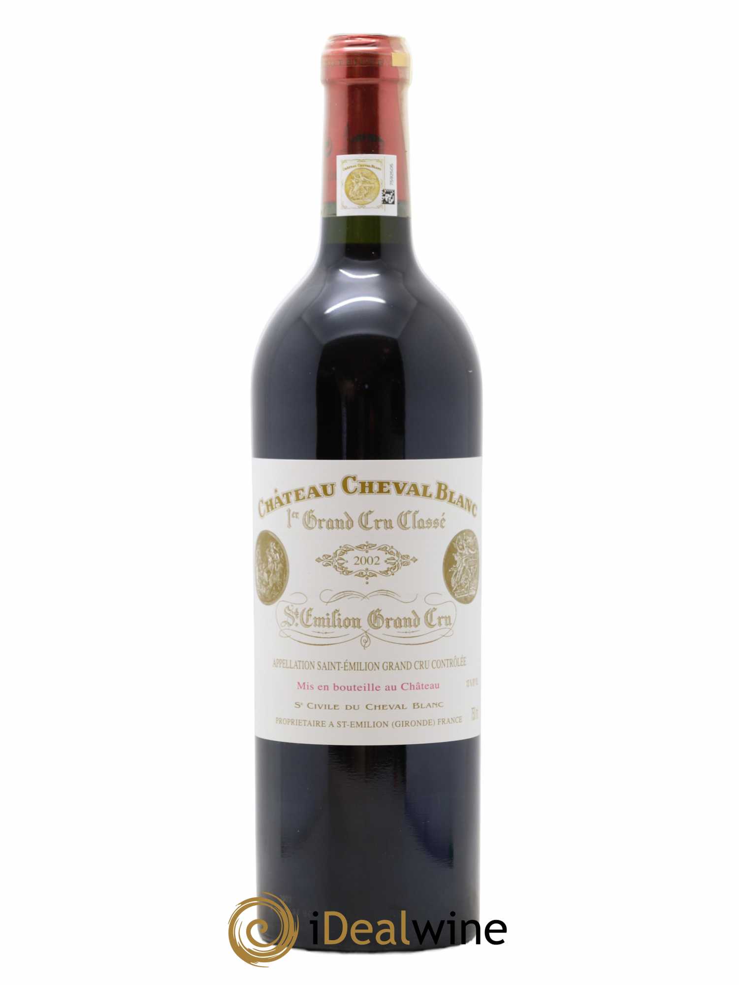 Château Cheval Blanc 1er Grand Cru Classé A 2002 - Lot of 1 bottle - 0