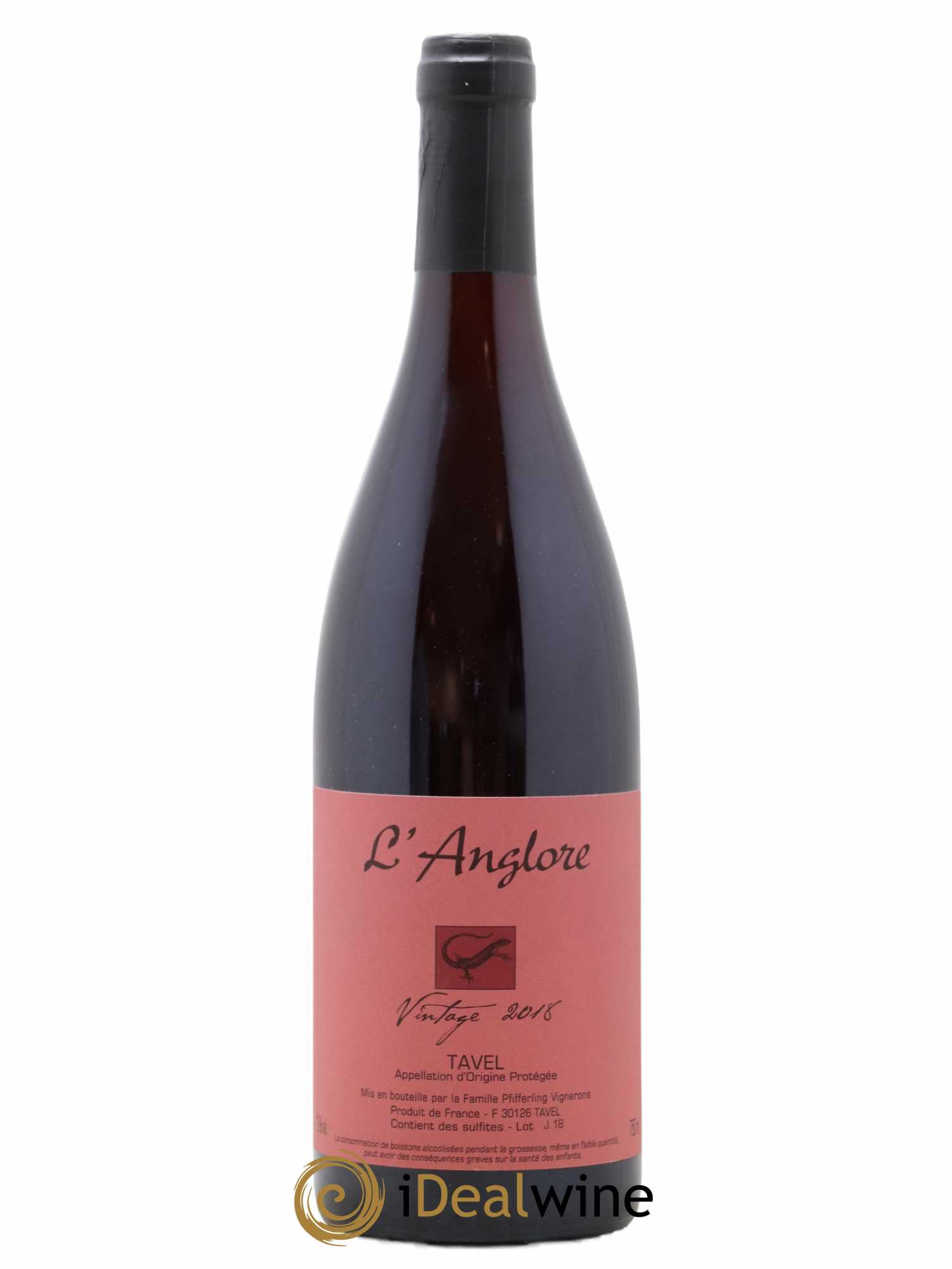 Tavel Vintage L'Anglore (senza prezzo di riserva) 2018 - Lotto di 1 bottiglia - 0