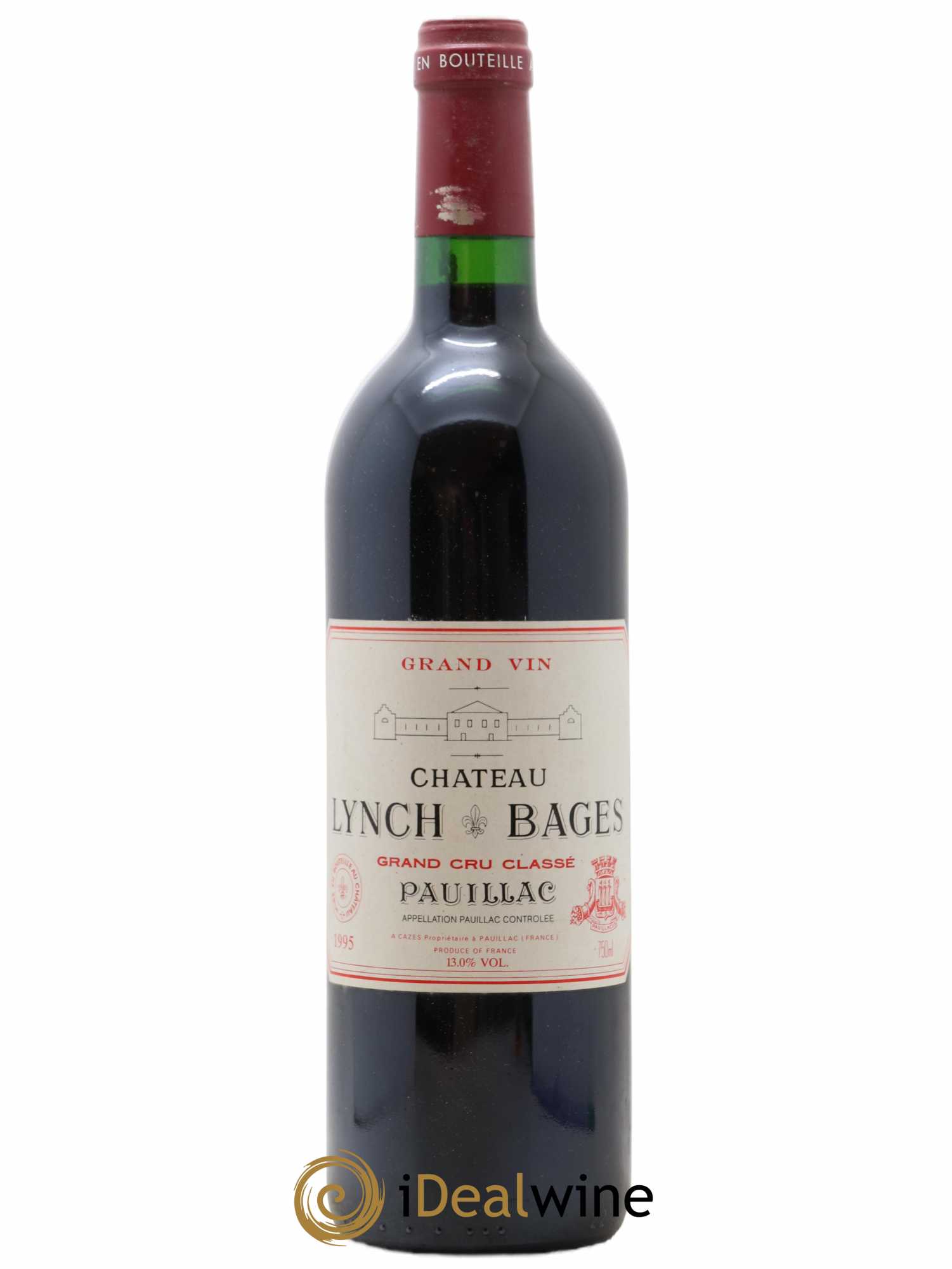 Château Lynch Bages 5ème Grand Cru Classé (sans prix de réserve) 1995 - Lot de 1 bouteille - 0