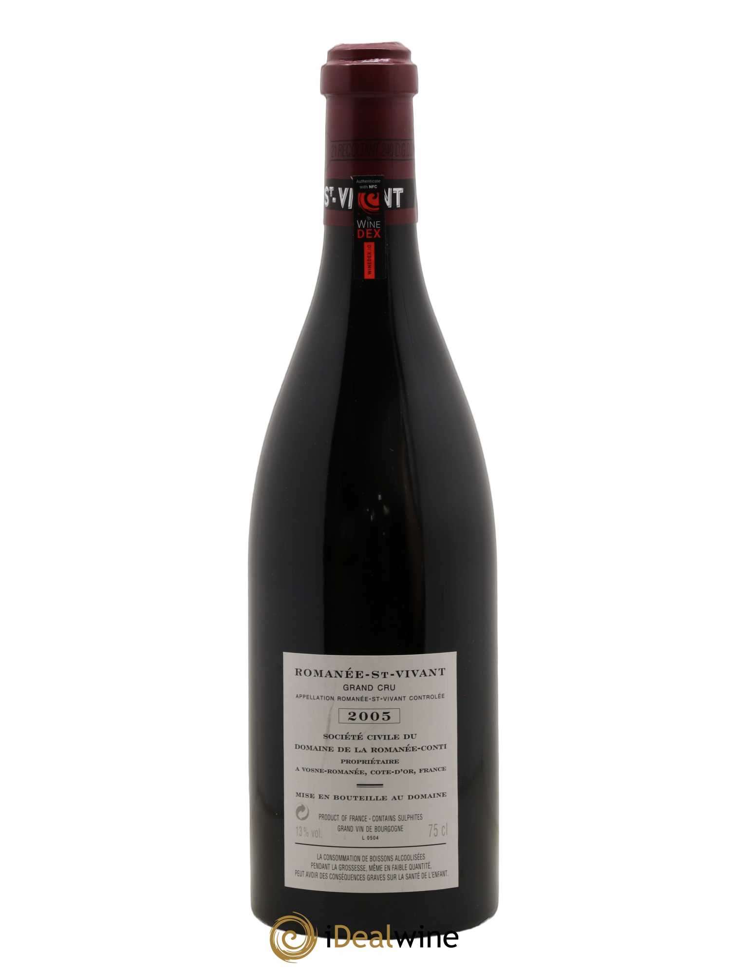Romanée-Saint-Vivant Grand Cru Domaine de la Romanée-Conti 2005 - Lot de 1 bouteille - 1