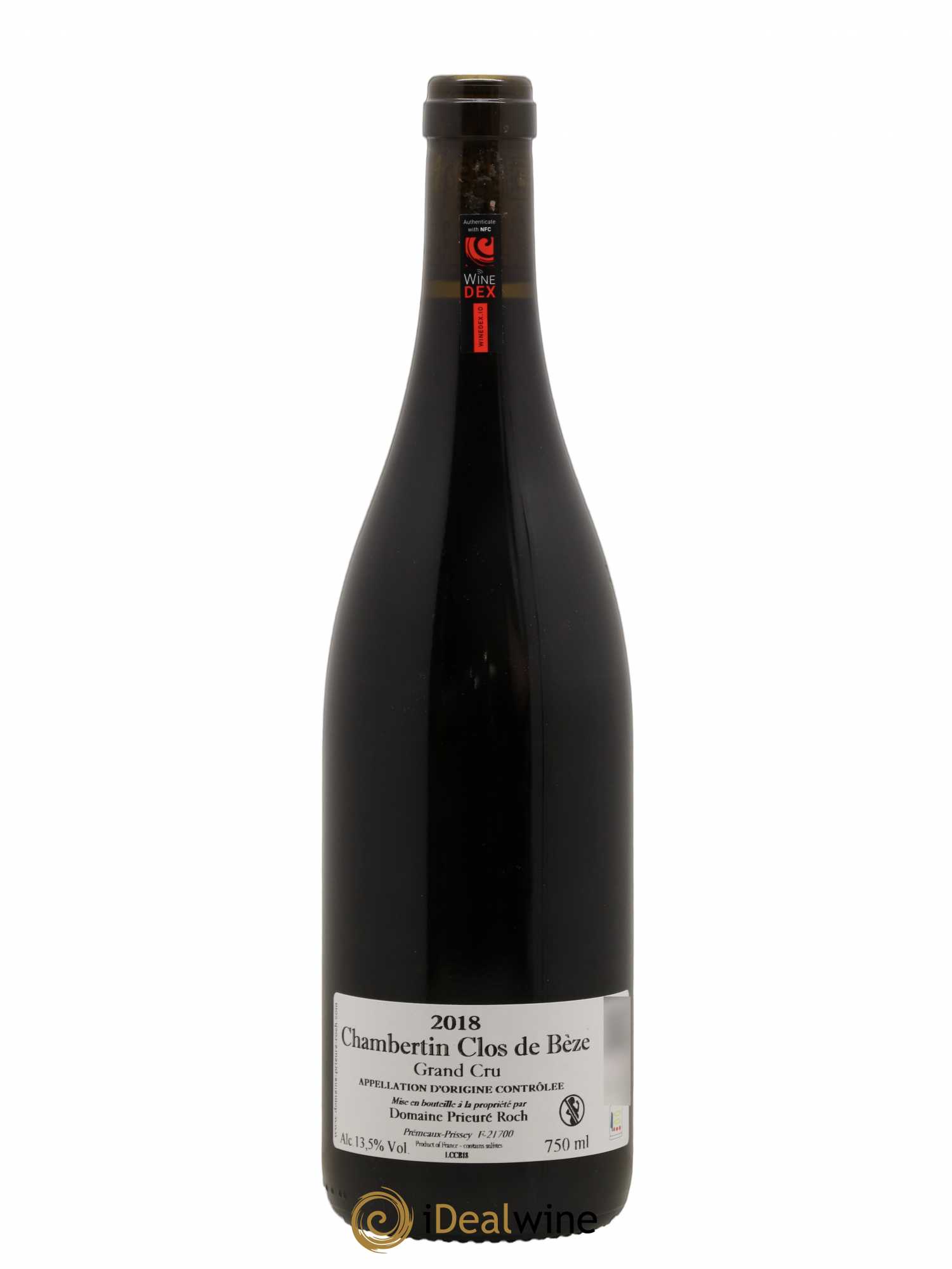 Chambertin Clos de Bèze Grand Cru Prieuré Roch 2018 - Lot de 1 bouteille - 1