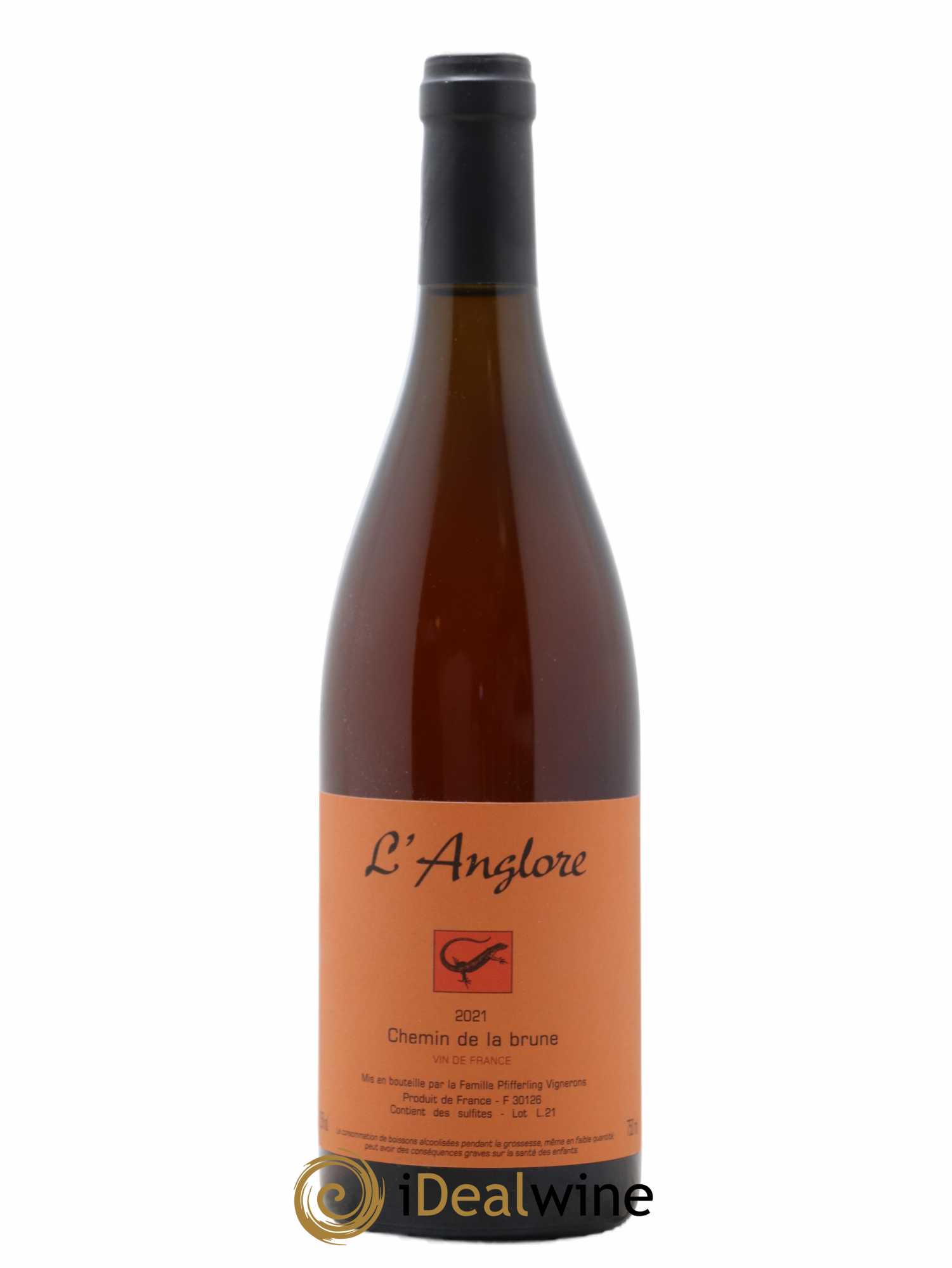Vin de France Chemin de la brune L'Anglore (senza prezzo di riserva) 2021 - Lotto di 1 bottiglia - 0