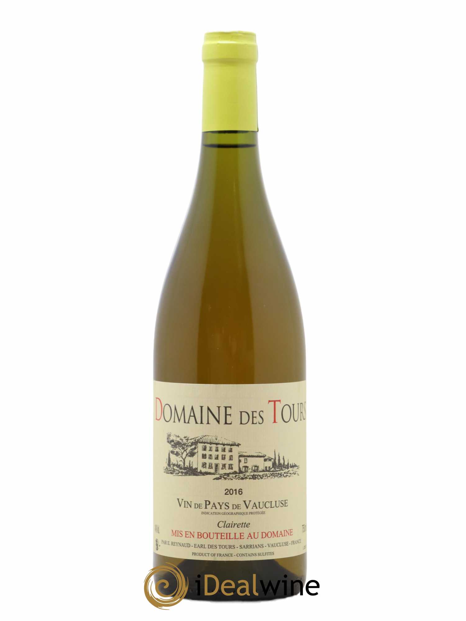 Vaucluse (Vin de Pays de Vaucluse) Domaine des Tours Emmanuel Reynaud (senza prezzo di riserva) 2016 - Lotto di 1 bottiglia - 0