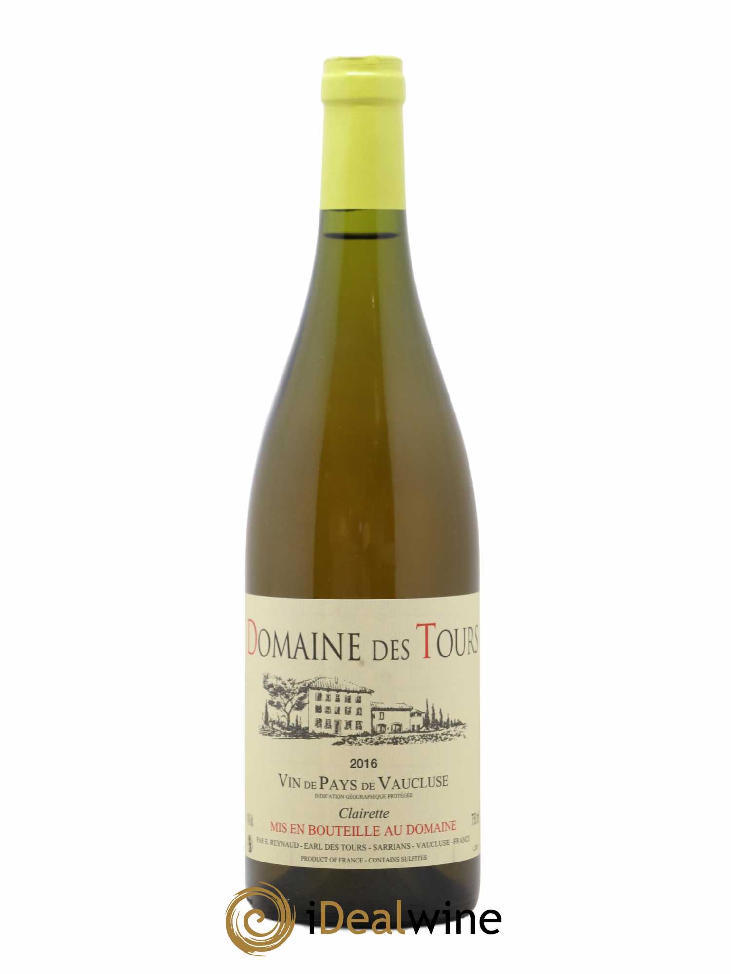 Vaucluse (Vin de Pays de Vaucluse) Domaine des Tours Emmanuel Reynaud (senza prezzo di riserva) 2016 - Lotto di 1 bottiglia - 0