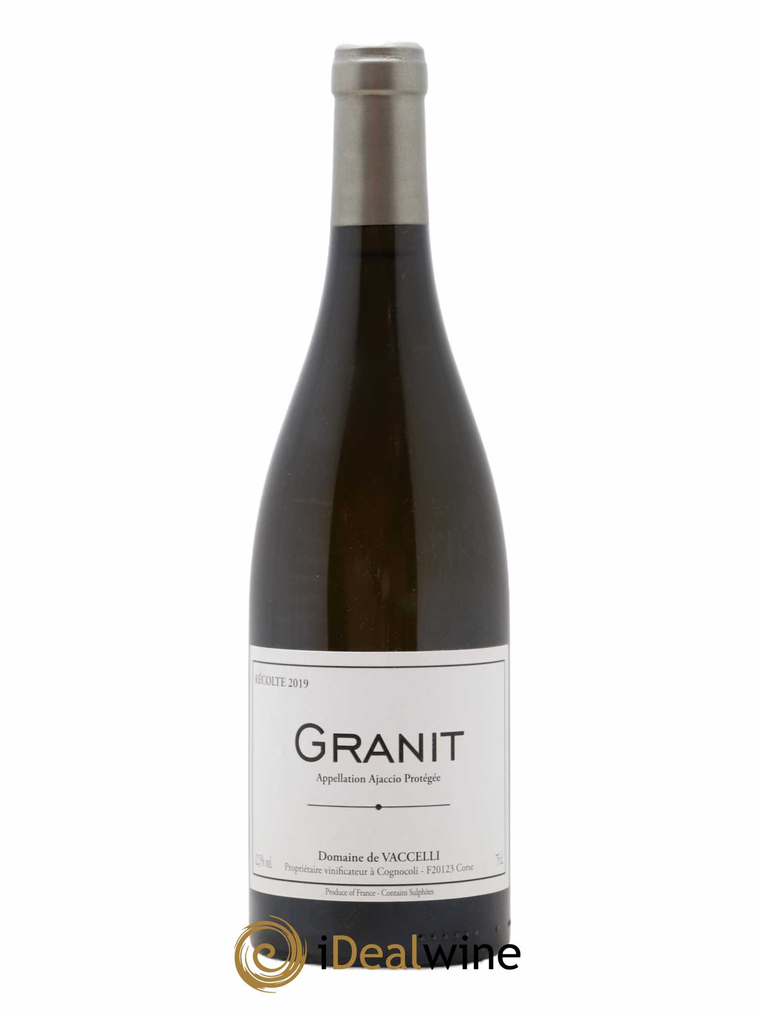 Ajaccio Granit Vaccelli (sans prix de réserve) 2019 - Lot de 1 bouteille - 0