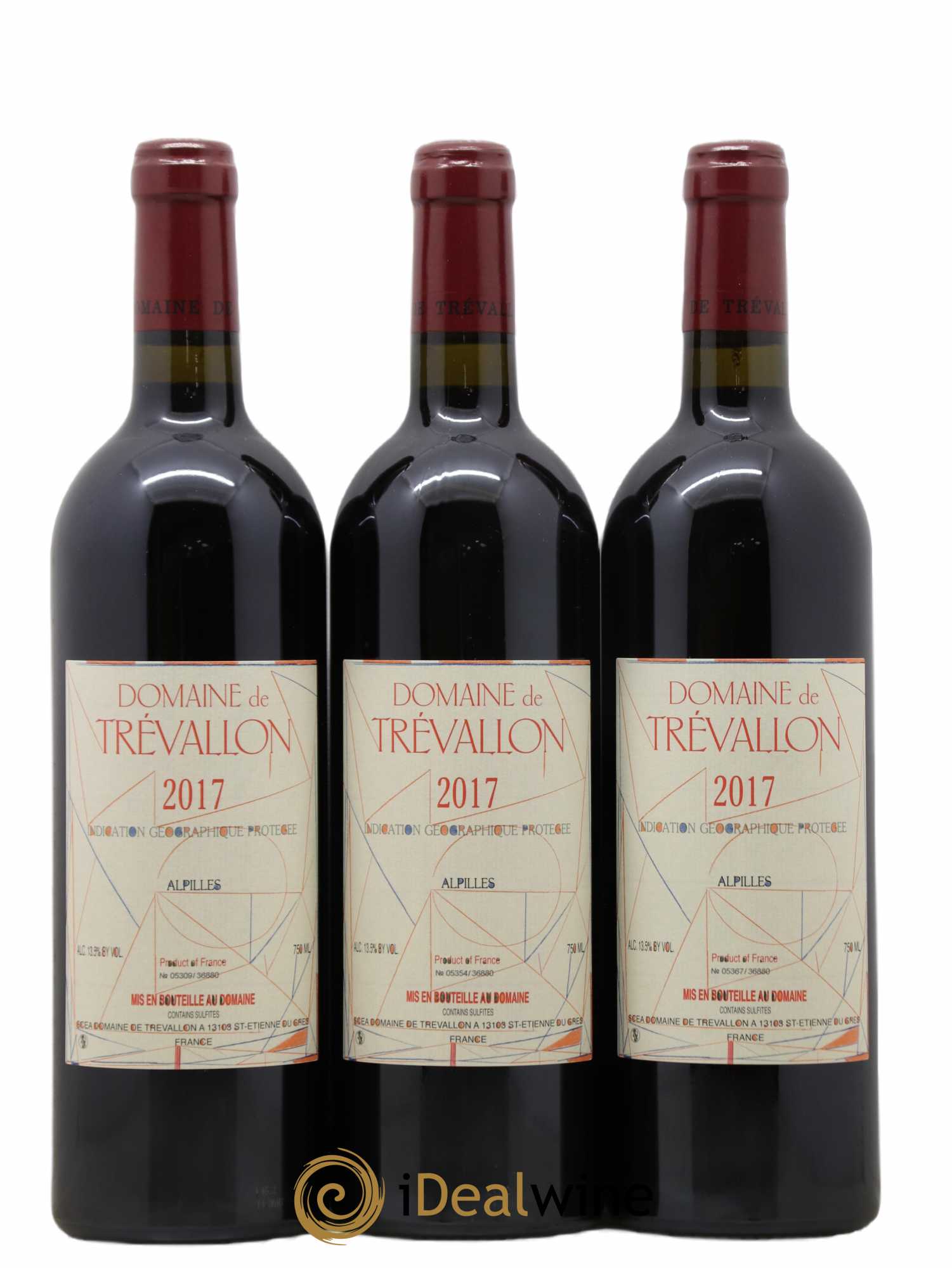 IGP Alpilles Trévallon (Domaine de) Eloi Dürrbach  2017 - Lot de 12 bouteilles - 2