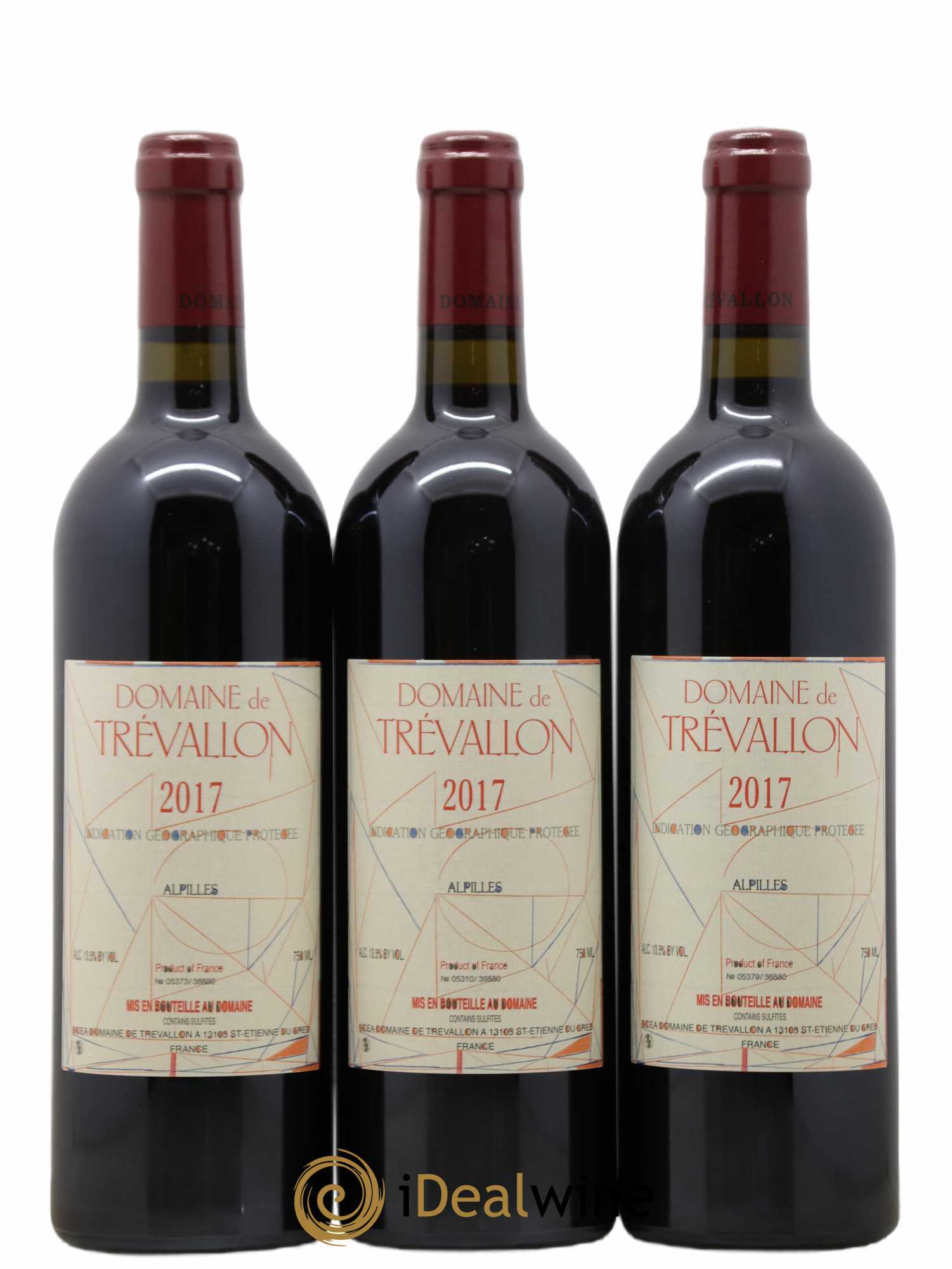 IGP Alpilles Trévallon (Domaine de) Eloi Dürrbach  2017 - Lot de 12 bouteilles - 3