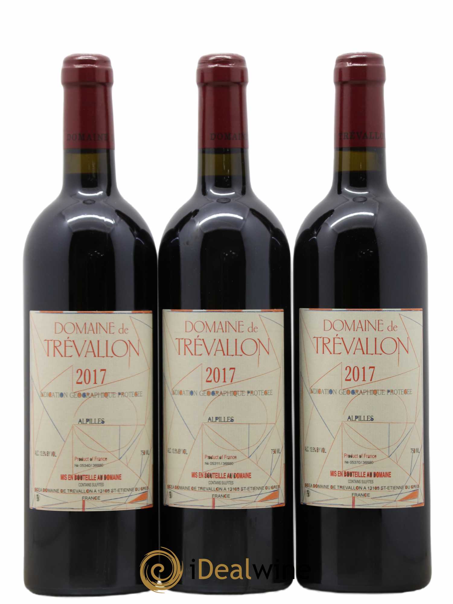 IGP Alpilles Trévallon (Domaine de) Eloi Dürrbach  2017 - Lot de 12 bouteilles - 4