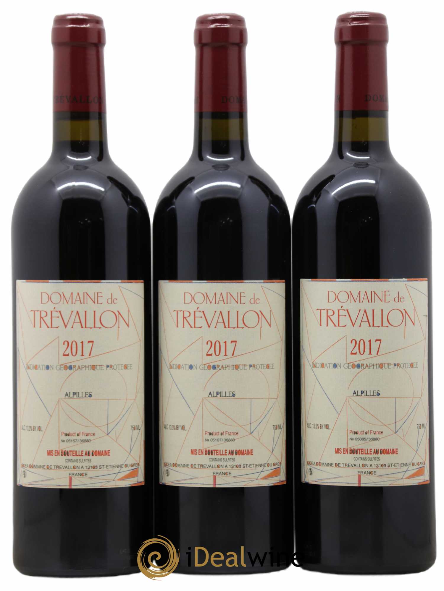 IGP Alpilles Trévallon (Domaine de) Eloi Dürrbach  2017 - Lot de 12 bouteilles - 2