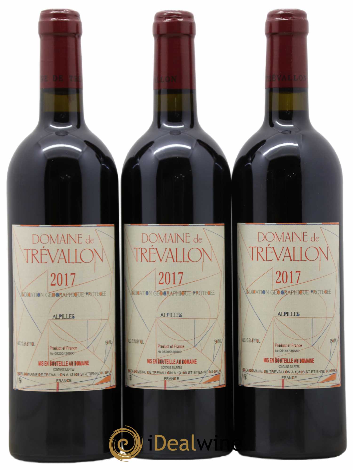 IGP Alpilles Trévallon (Domaine de) Eloi Dürrbach  2017 - Lot de 12 bouteilles - 4