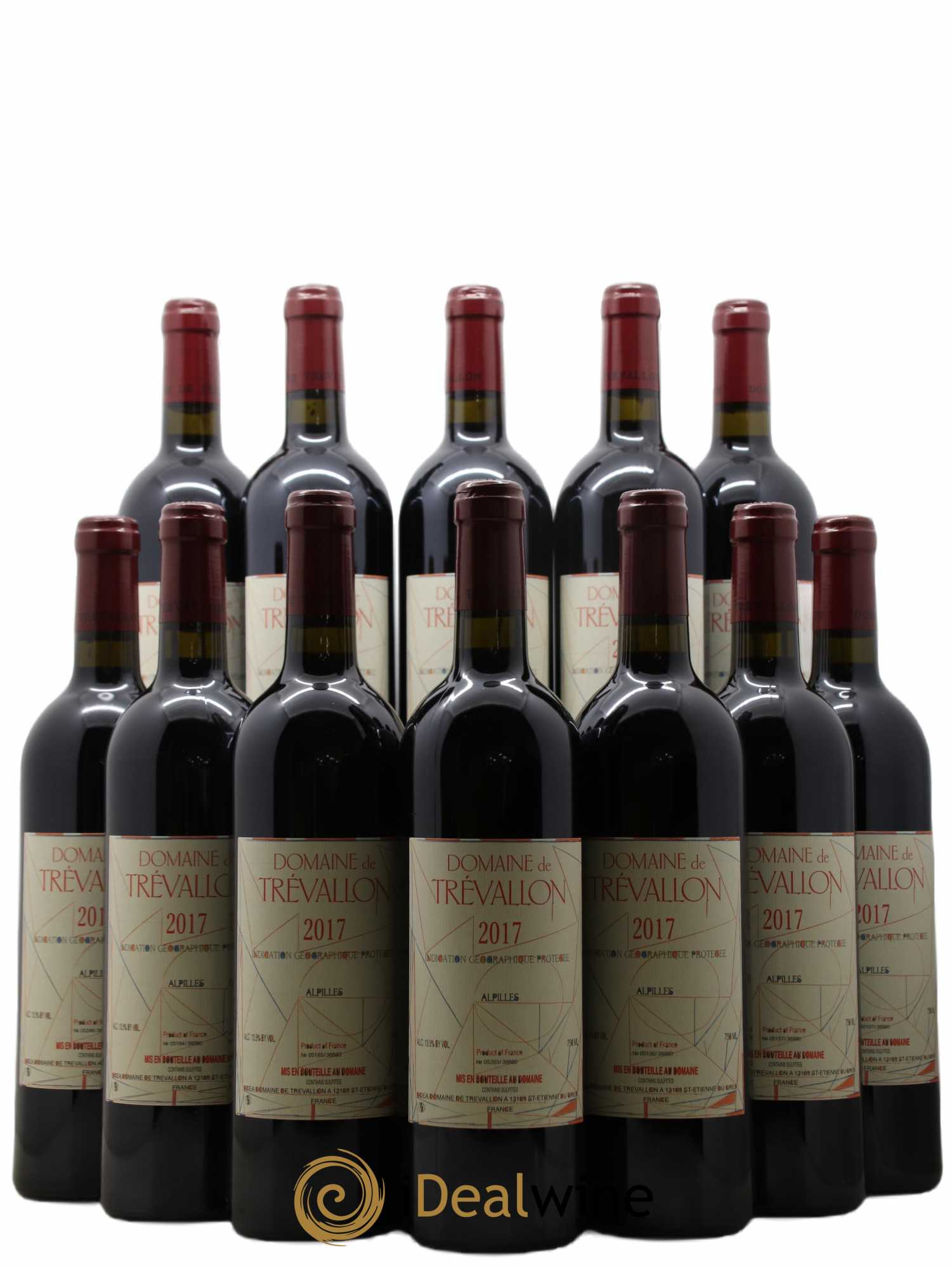 IGP Alpilles Trévallon (Domaine de) Eloi Dürrbach  2017 - Lot de 12 bouteilles - 0