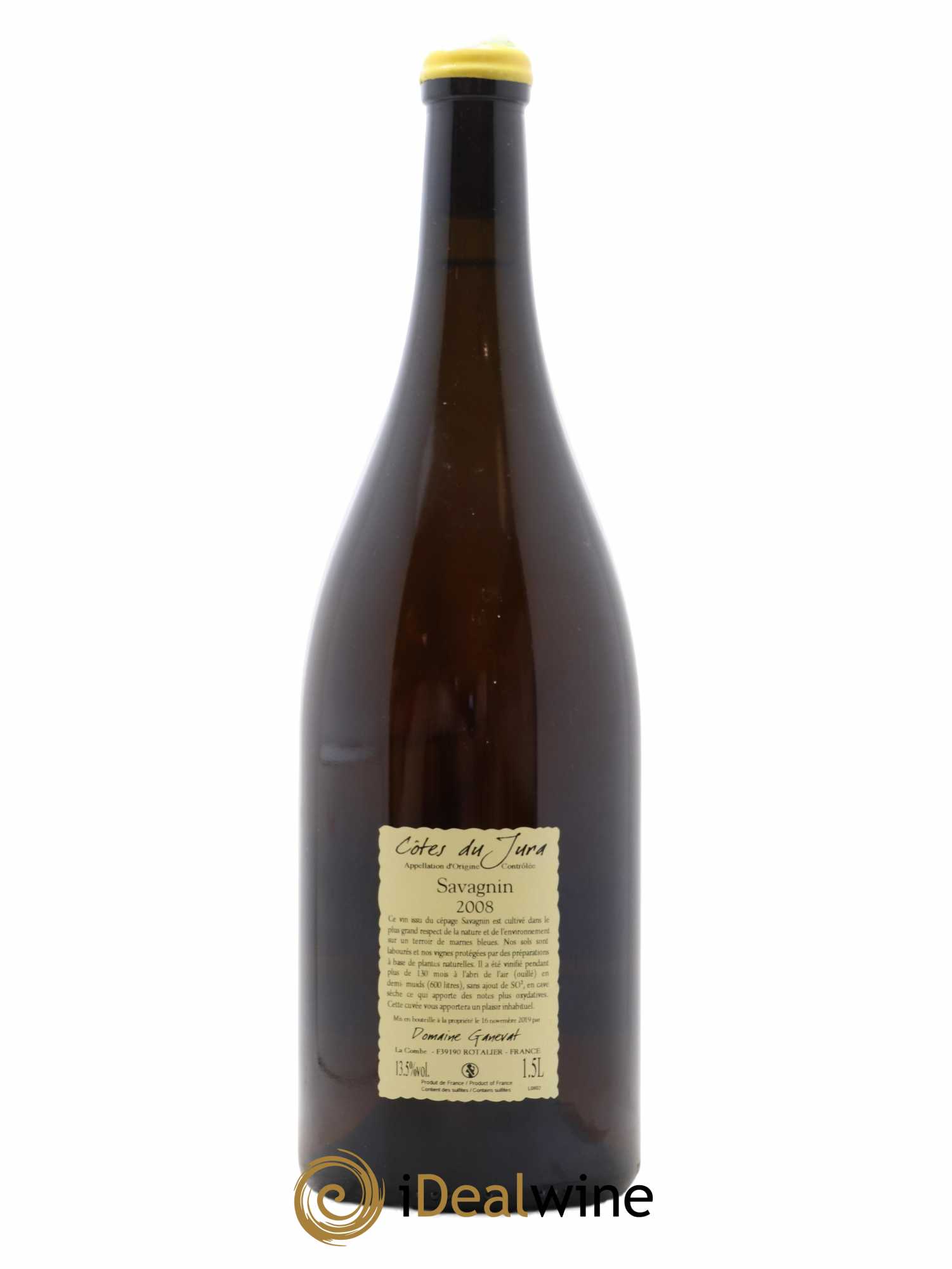 Côtes du Jura Les Vignes de mon Père Jean-François Ganevat (Domaine) 2008 - Lot de 1 magnum - 1