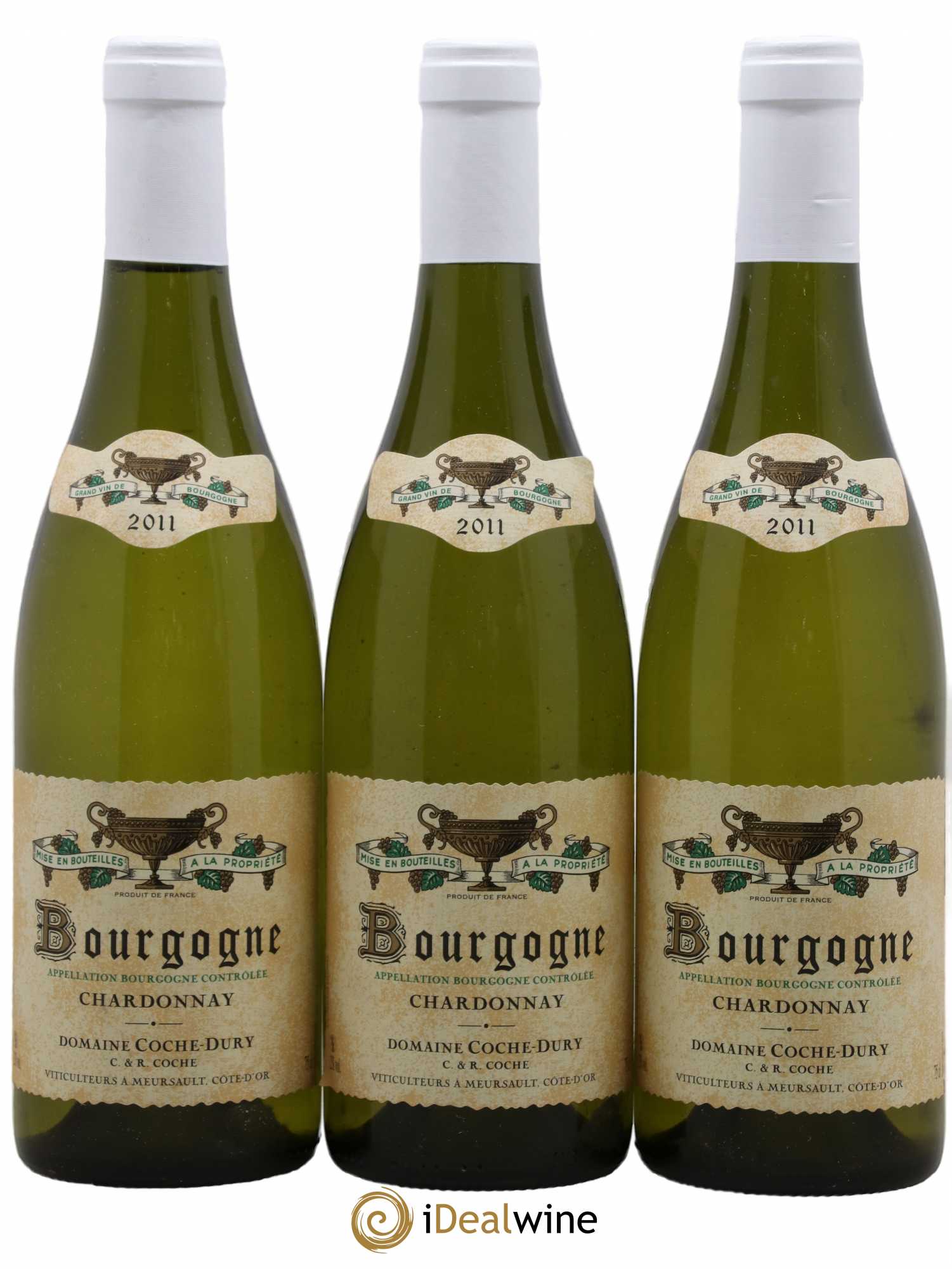 Bourgogne Coche Dury (Domaine) 2011 - Lot de 3 bouteilles - 0