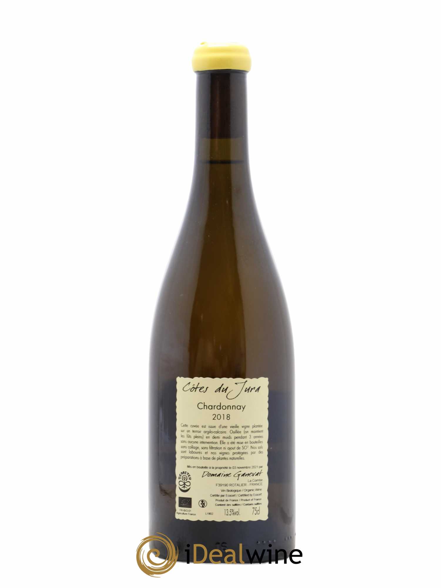 Côtes du Jura Les Chamois du Paradis Jean-François Ganevat (Domaine)  2018 - Posten von 1 Flasche - 1