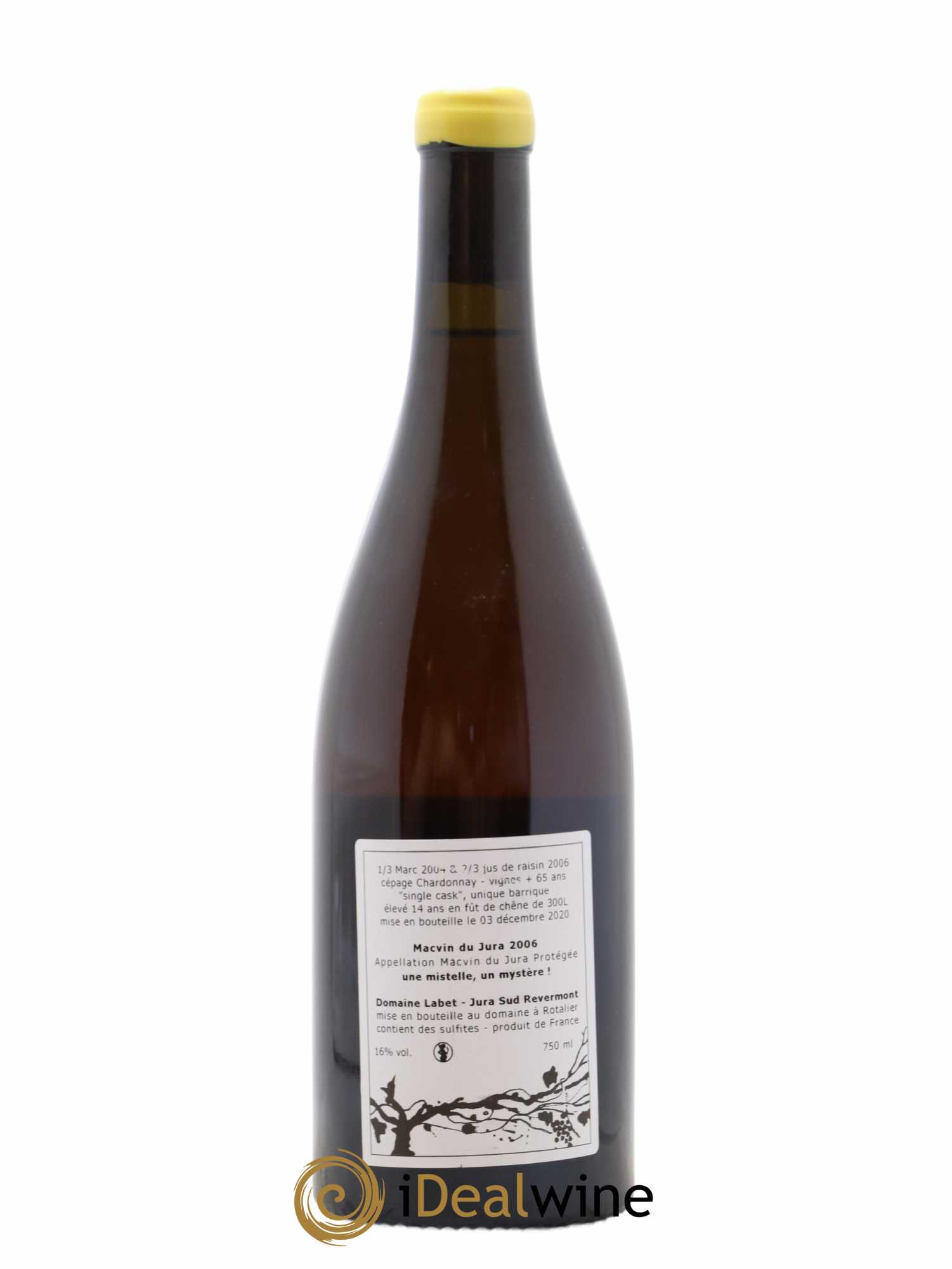 Macvin du Jura Romain - Julien  - Charline Labet  2006 - Lot de 1 bouteille - 1