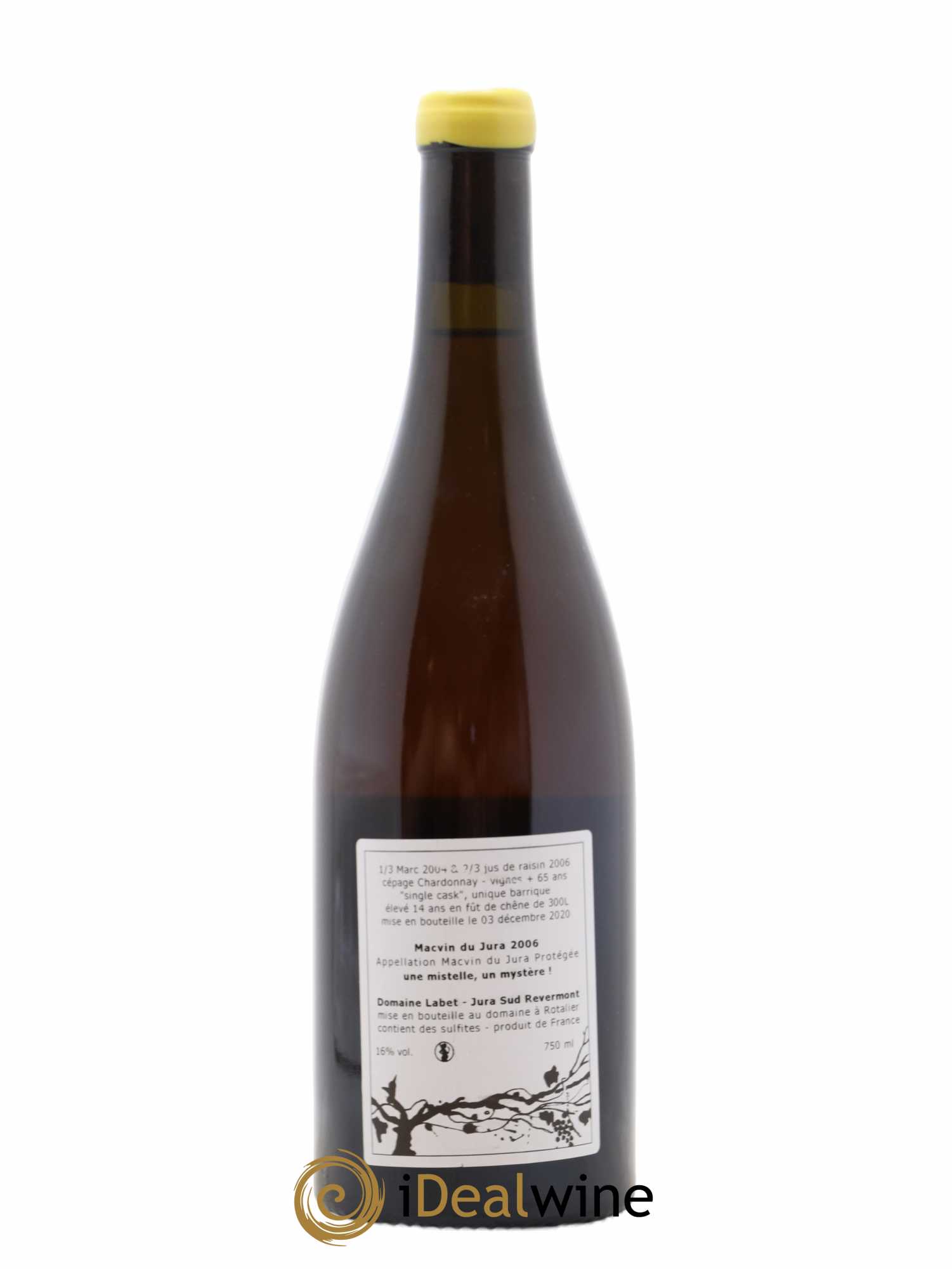 Macvin du Jura Romain - Julien - Charline Labet 2006 - Lot de 1 bouteille - 1