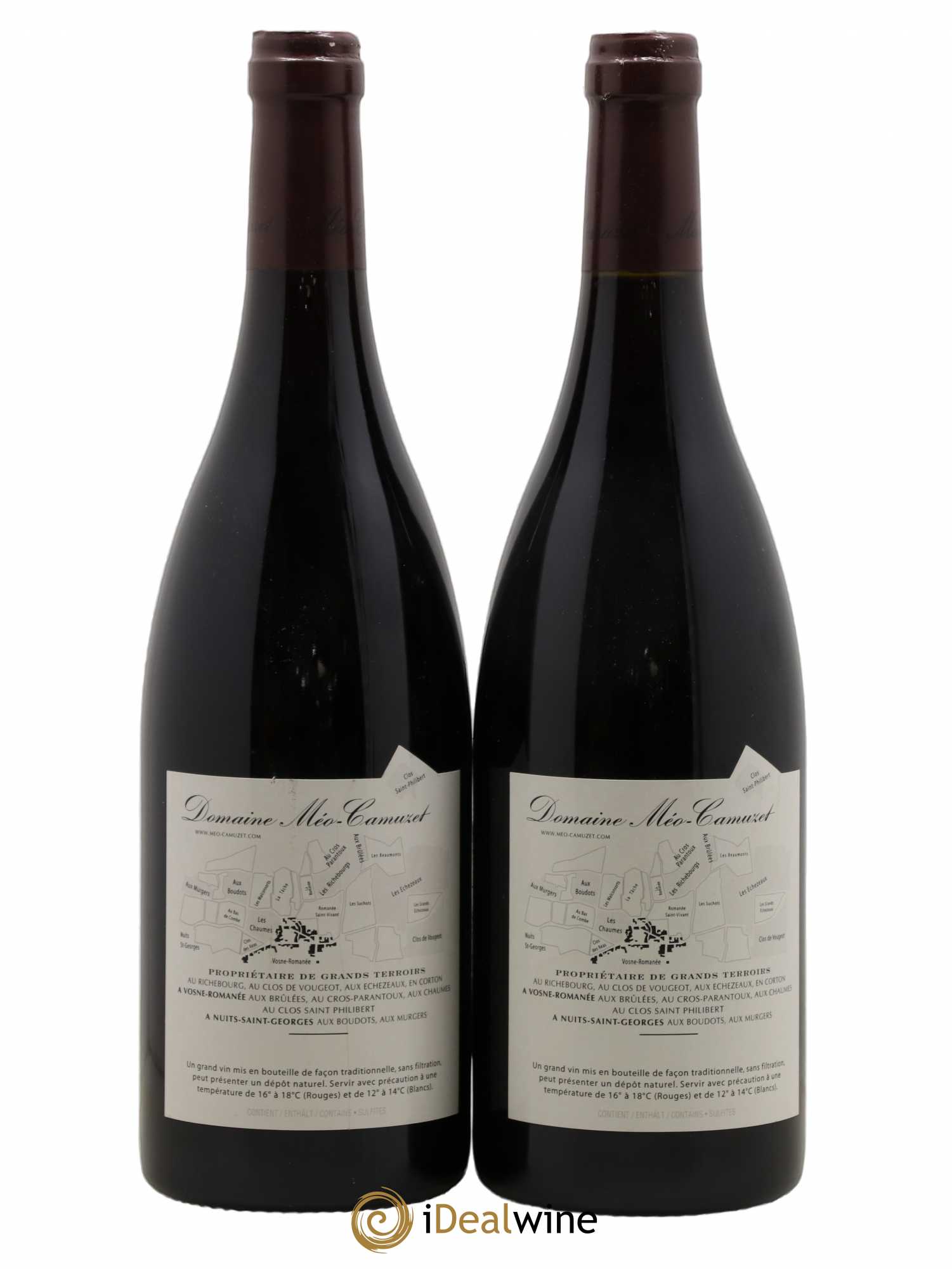 Corton Grand Cru Clos Rognet Méo-Camuzet (Domaine) Clos Rognet 2004 - Lot de 2 bouteilles - 1