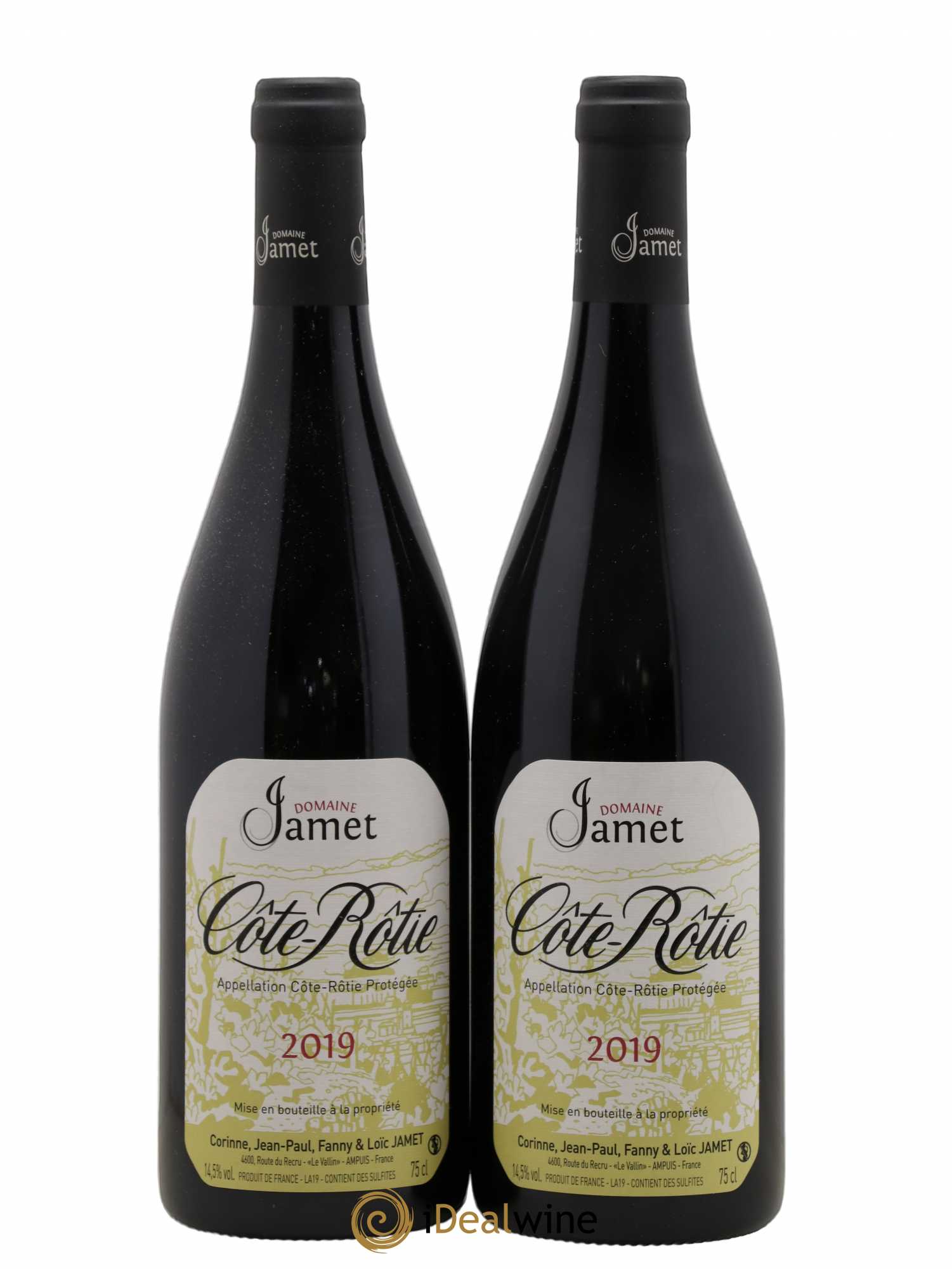 Côte-Rôtie Jamet (Domaine) 2019 - Lot de 2 bouteilles - 0