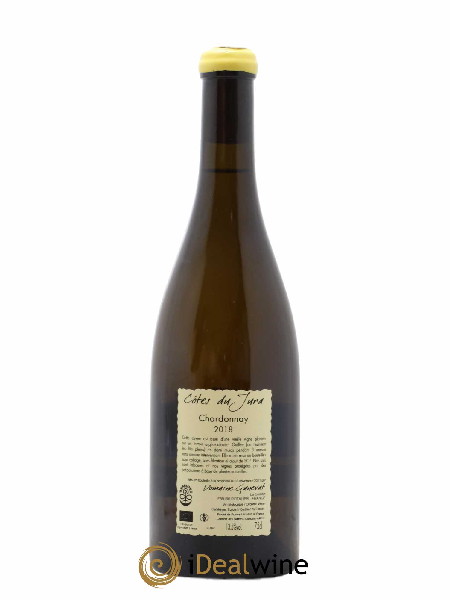 Côtes du Jura Les Chamois du Paradis Jean-François Ganevat (Domaine)  2018 - Lot de 1 bouteille - 1