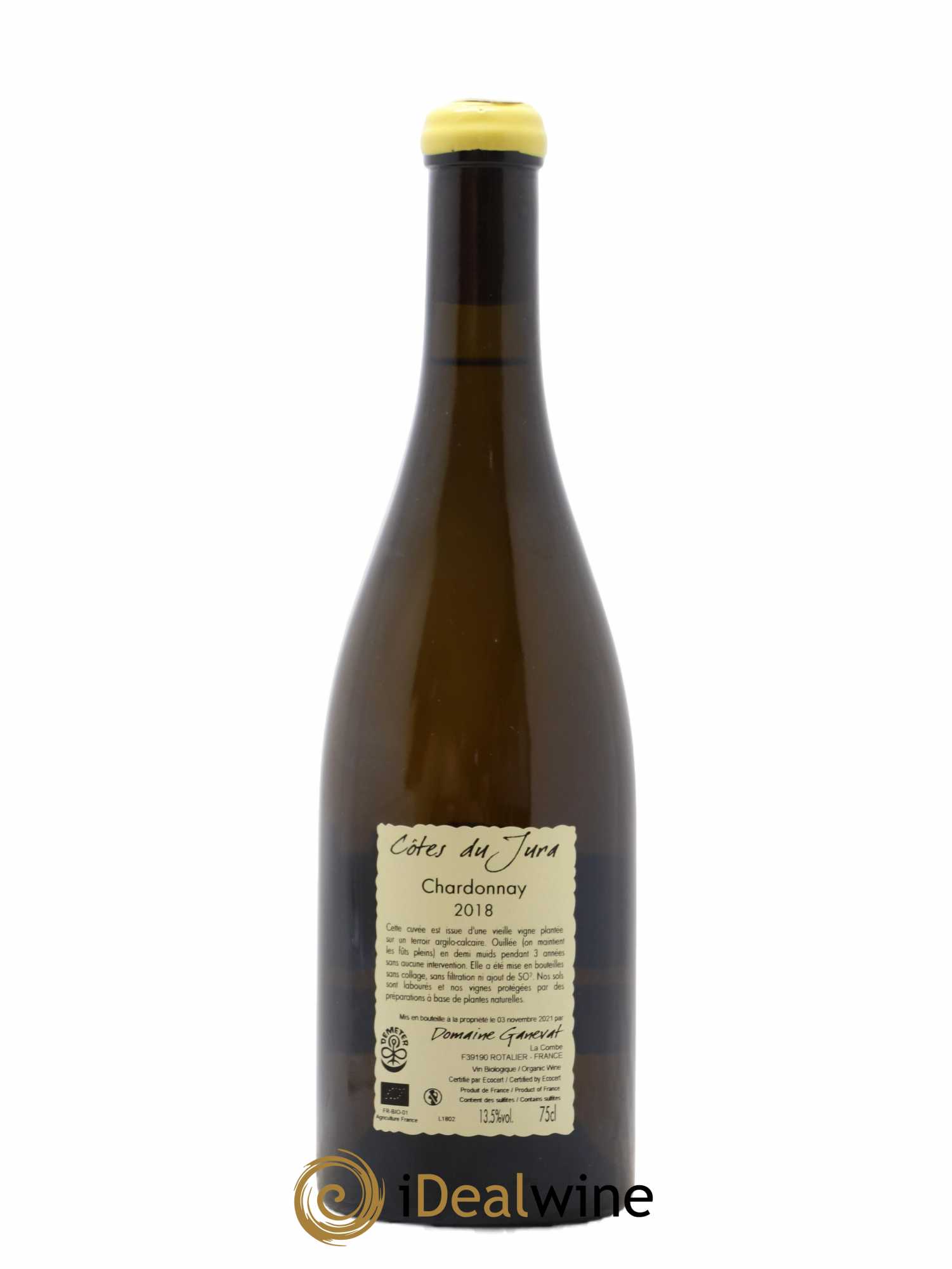 Côtes du Jura Les Chamois du Paradis Jean-François Ganevat (Domaine)  2018 - Posten von 1 Flasche - 1