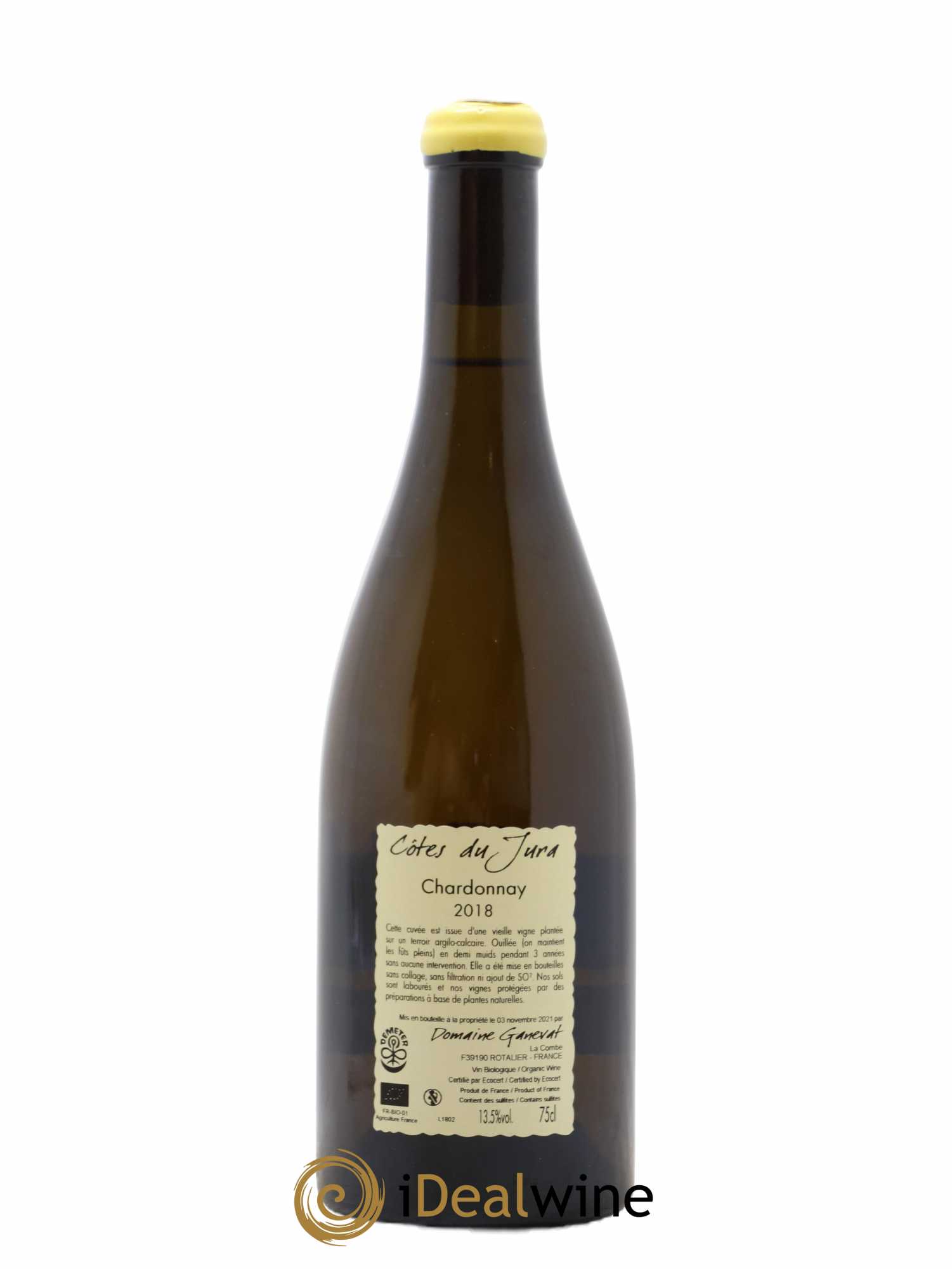 Côtes du Jura Les Chamois du Paradis Jean-François Ganevat (Domaine) 2018 - Lotto di 1 bottiglia - 1