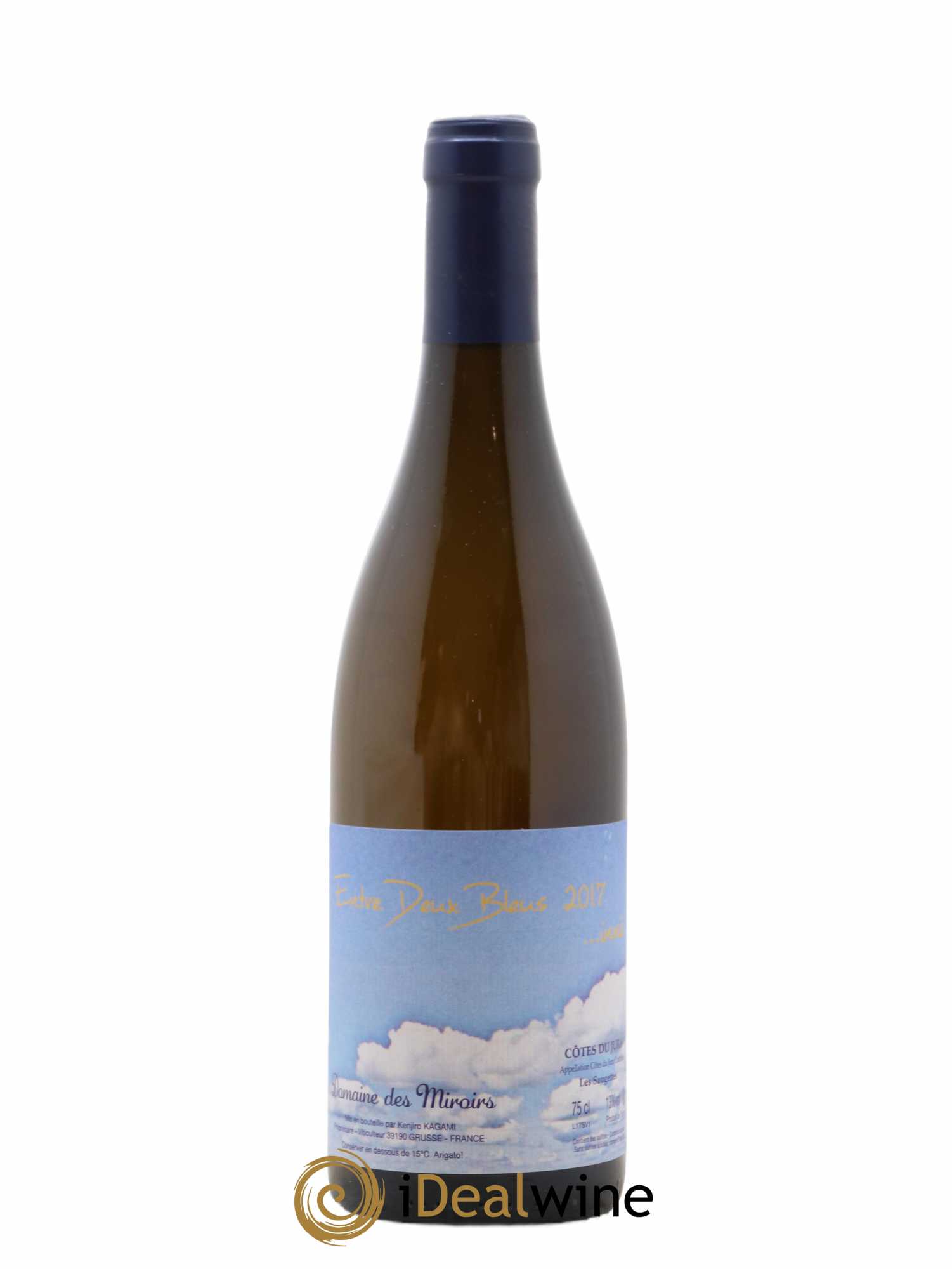 Vin de France Entre Deux Bleus Les saugettes Kenjiro Kagami - Domaine des Miroirs Inné 2017 - Lot de 1 bouteille - 0