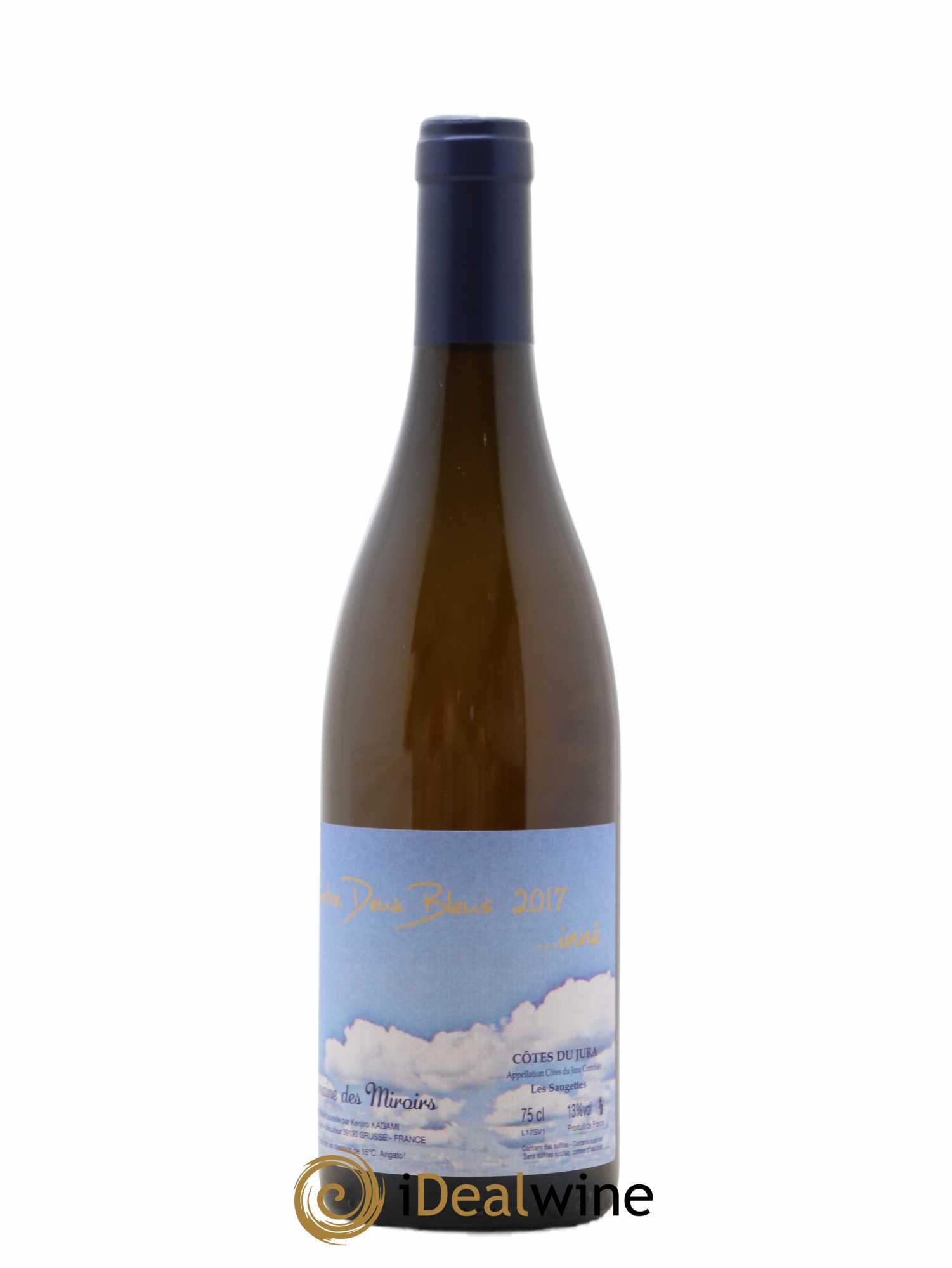 Vin de France Entre Deux Bleus Les saugettes Kenjiro Kagami - Domaine des Miroirs Inné 2017 - Lot of 1 bottle - 1