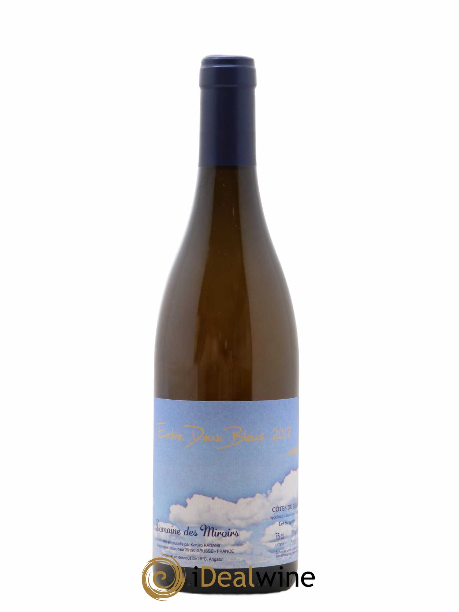 Vin de France Entre Deux Bleus Les saugettes Kenjiro Kagami - Domaine des Miroirs Inné 2017 - Lot of 1 bottle - 0