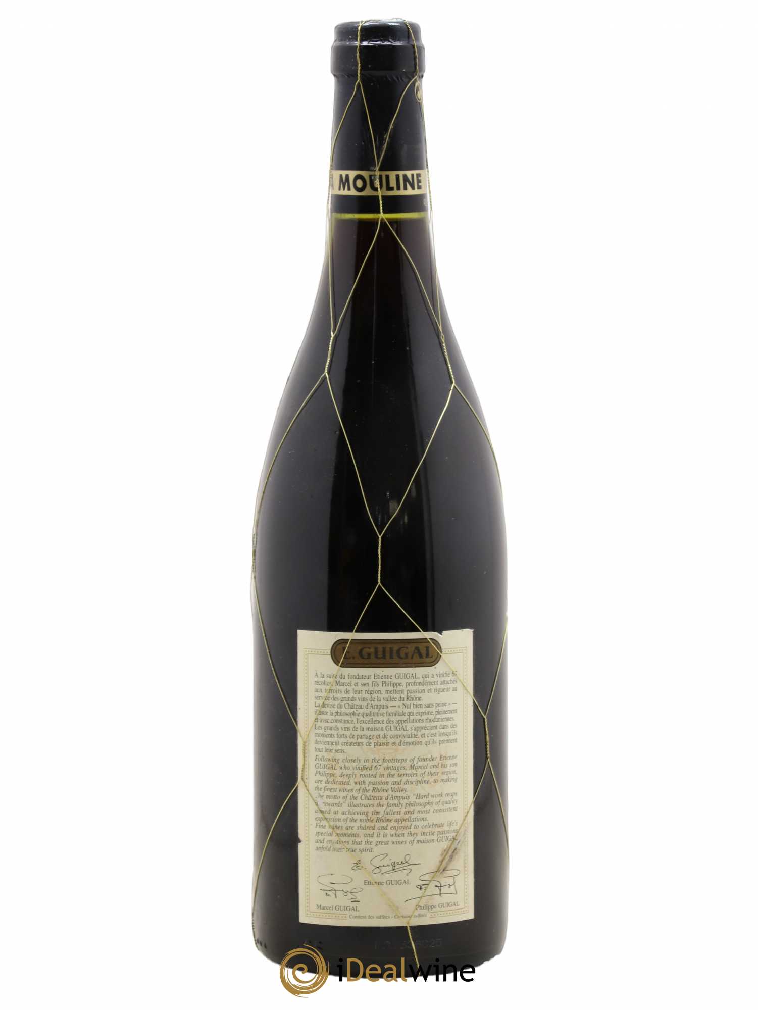 Côte-Rôtie La Mouline Guigal 2002 - Lot de 1 bouteille - 1