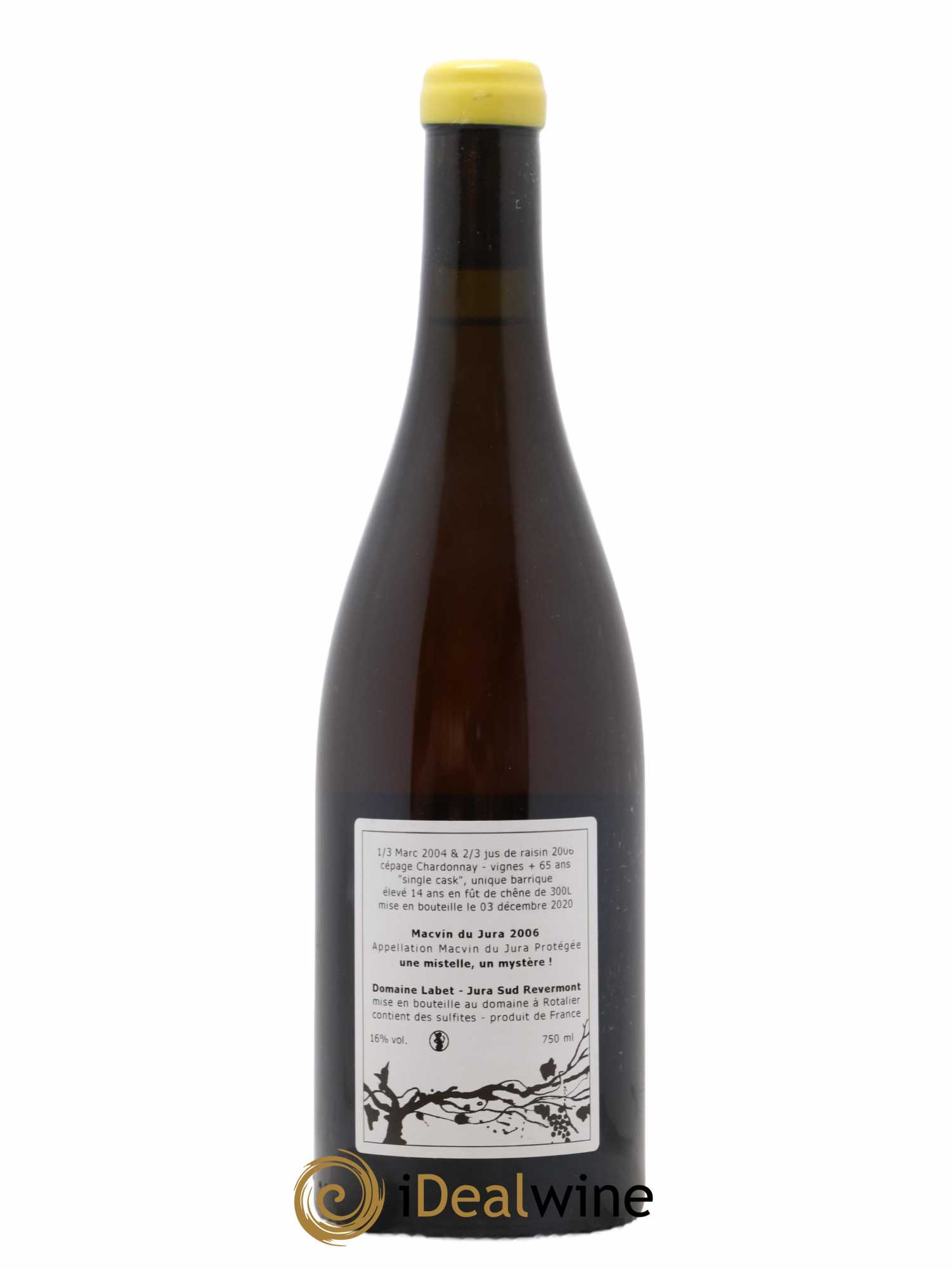 Macvin du Jura Romain - Julien - Charline Labet 2006 - Lot de 1 bouteille - 1
