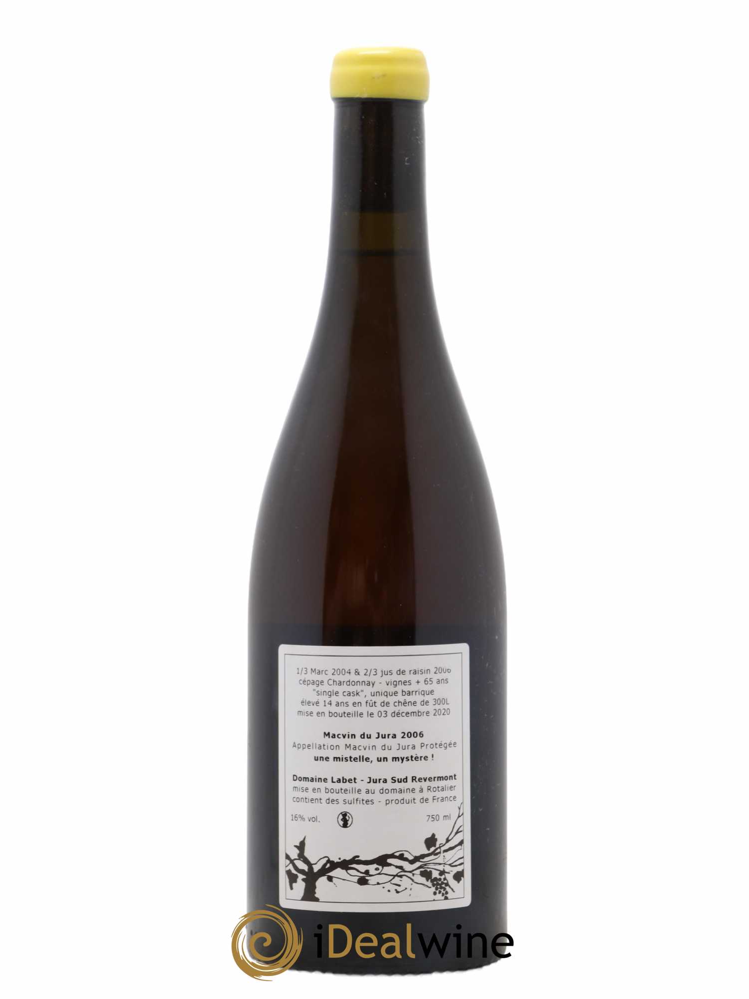Macvin du Jura Romain - Julien - Charline Labet 2006 - Lot de 1 bouteille - 1