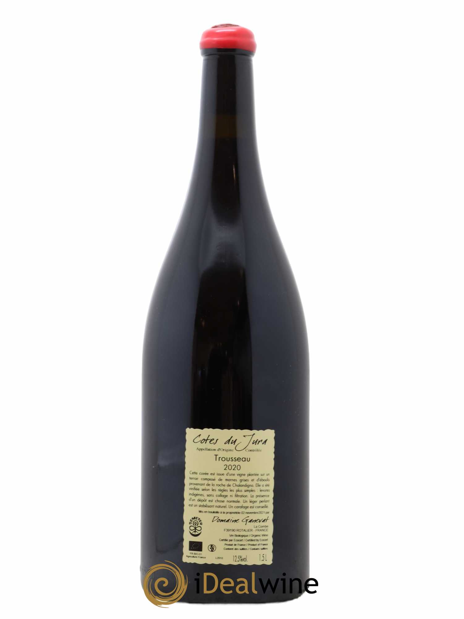 Côtes du Jura Plein Sud Jean-François Ganevat (Domaine)  2020 - Lot of 1 magnum - 1