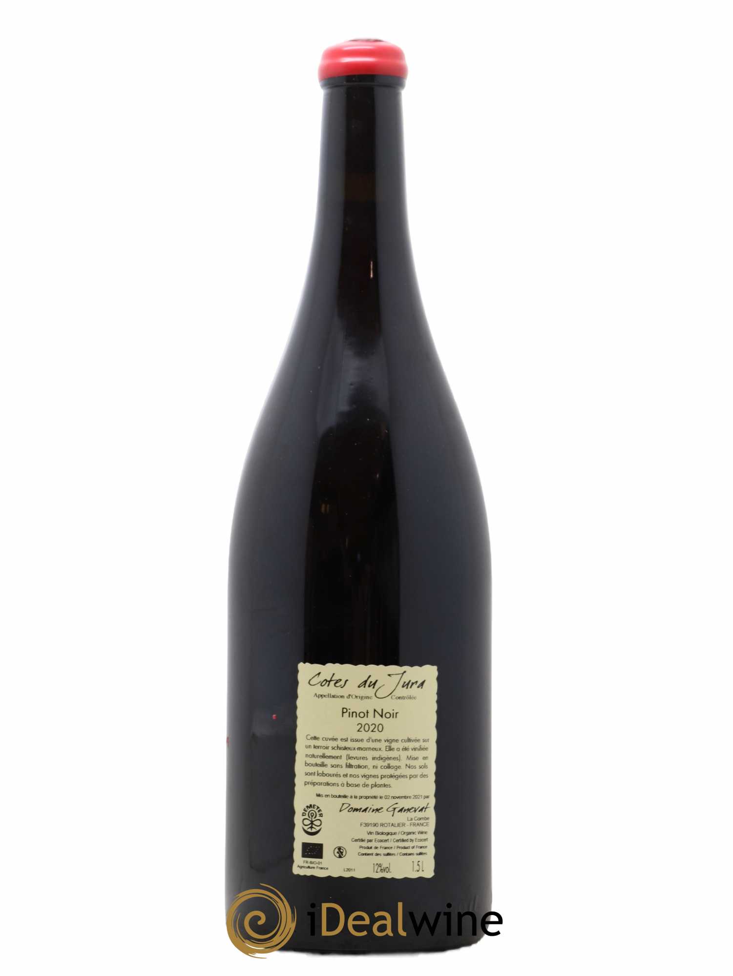 Côtes du Jura Pinot Noir En Billat Jean-François Ganevat (Domaine) 2020 - Lotto di 1 magnum - 1