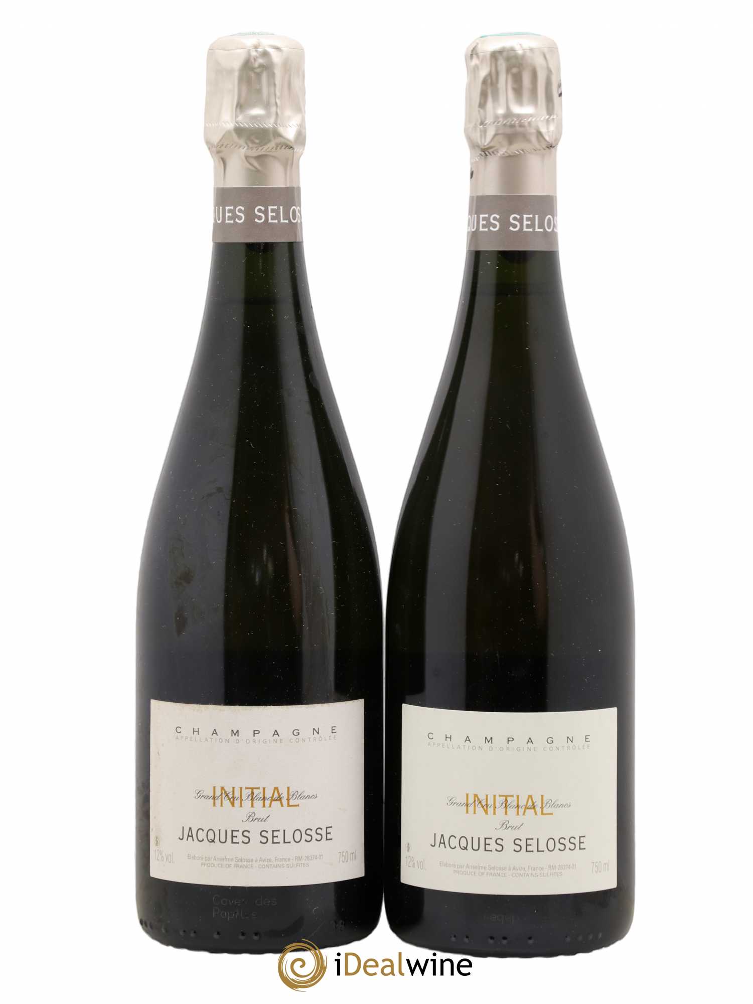 Initial Brut Jacques Selosse - Lot de 2 bouteilles - 0