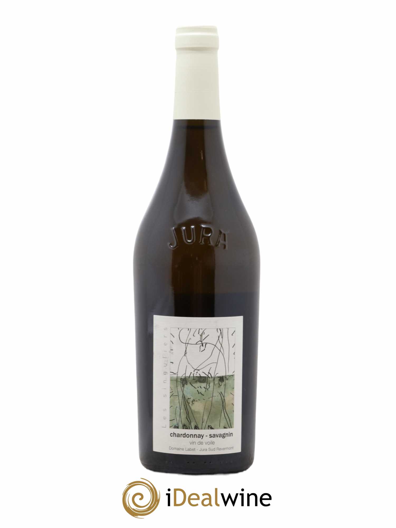 Côtes du Jura Vin de Voile Chardonnay-Savagnin cuvée de garde Romain - Julien - Charline Labet 2019 - Lotto di 1 bottiglia - 0