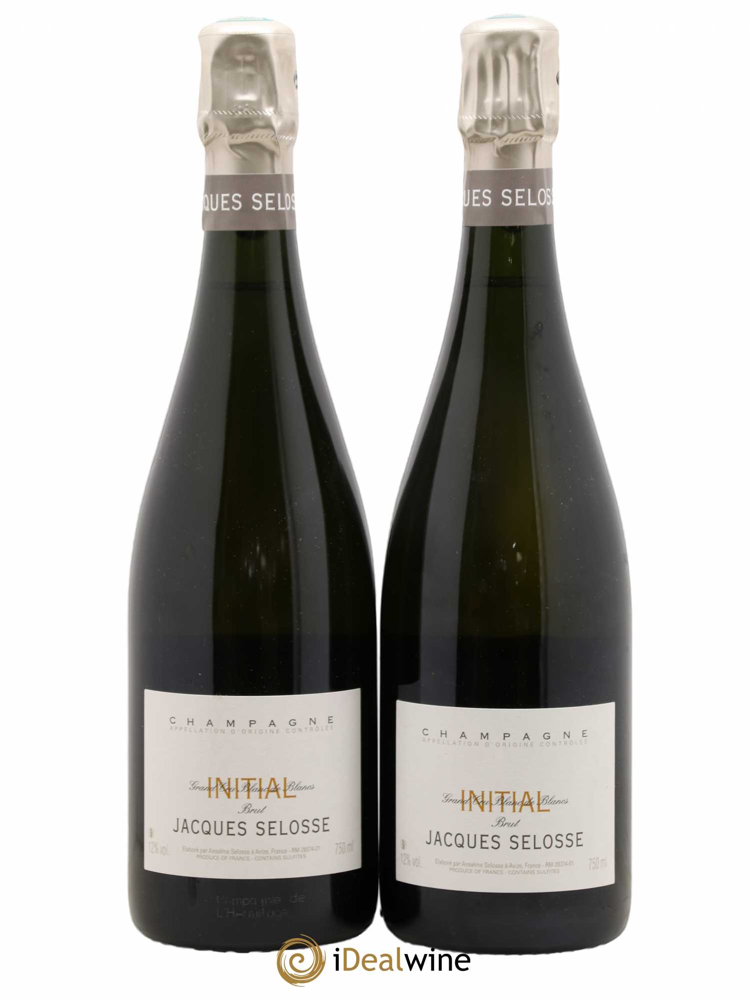 Initial Brut Jacques Selosse - Lot de 2 bouteilles - 0